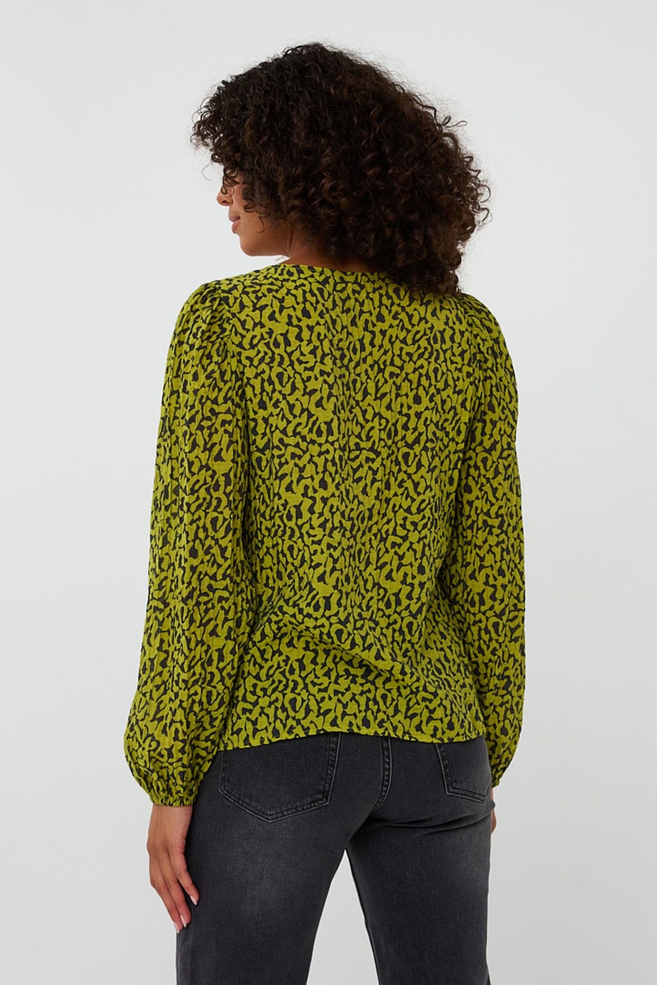 BLOUSE ROUNDED NECK LITTLE CITY PRINT 3