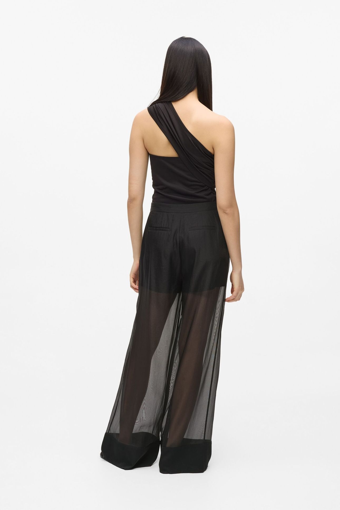 ORGANZA FASHION PANTS BLACK 3