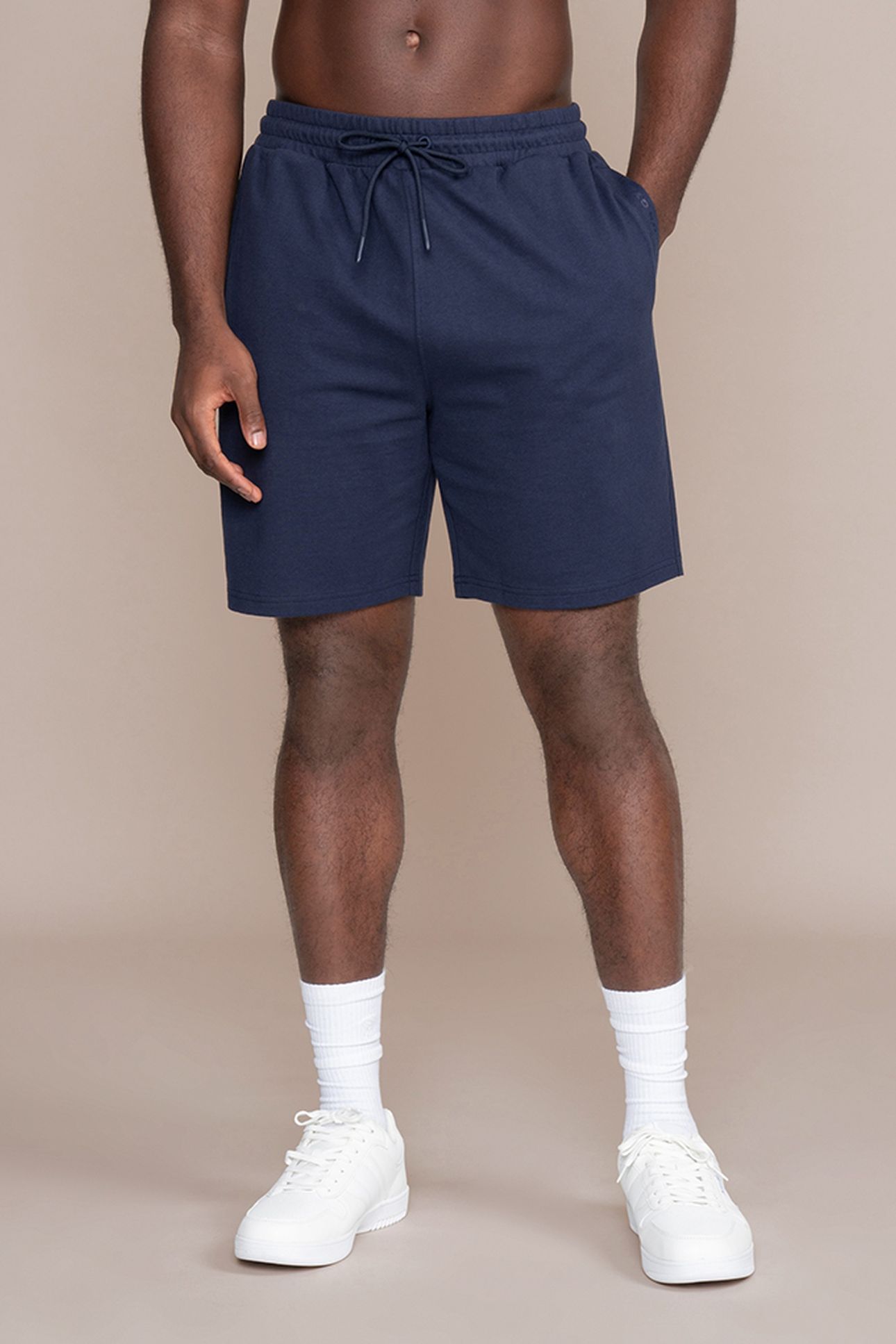 SWEAT SHORTS NAVY 2