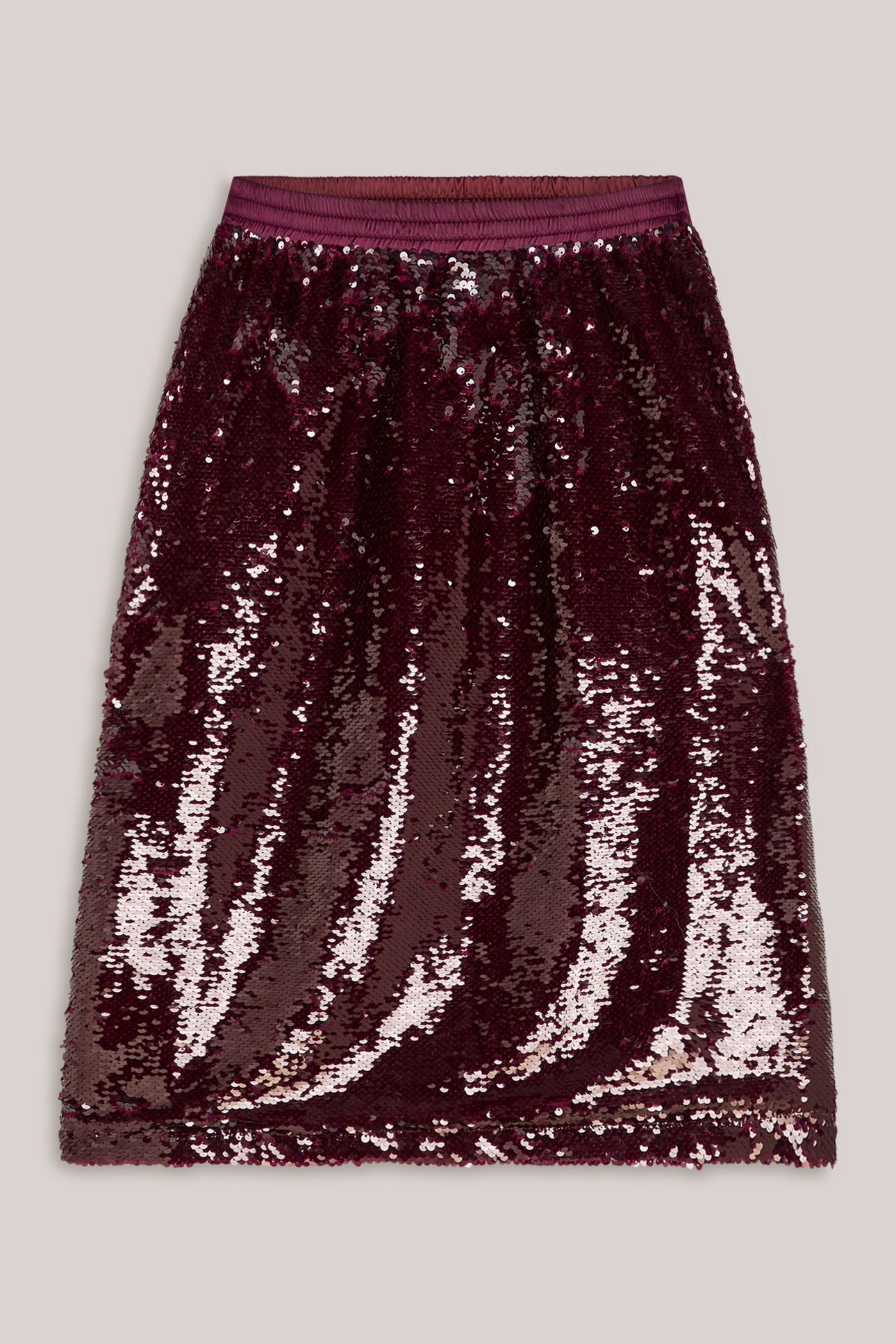 SKIRT SEQUINS REDS 3