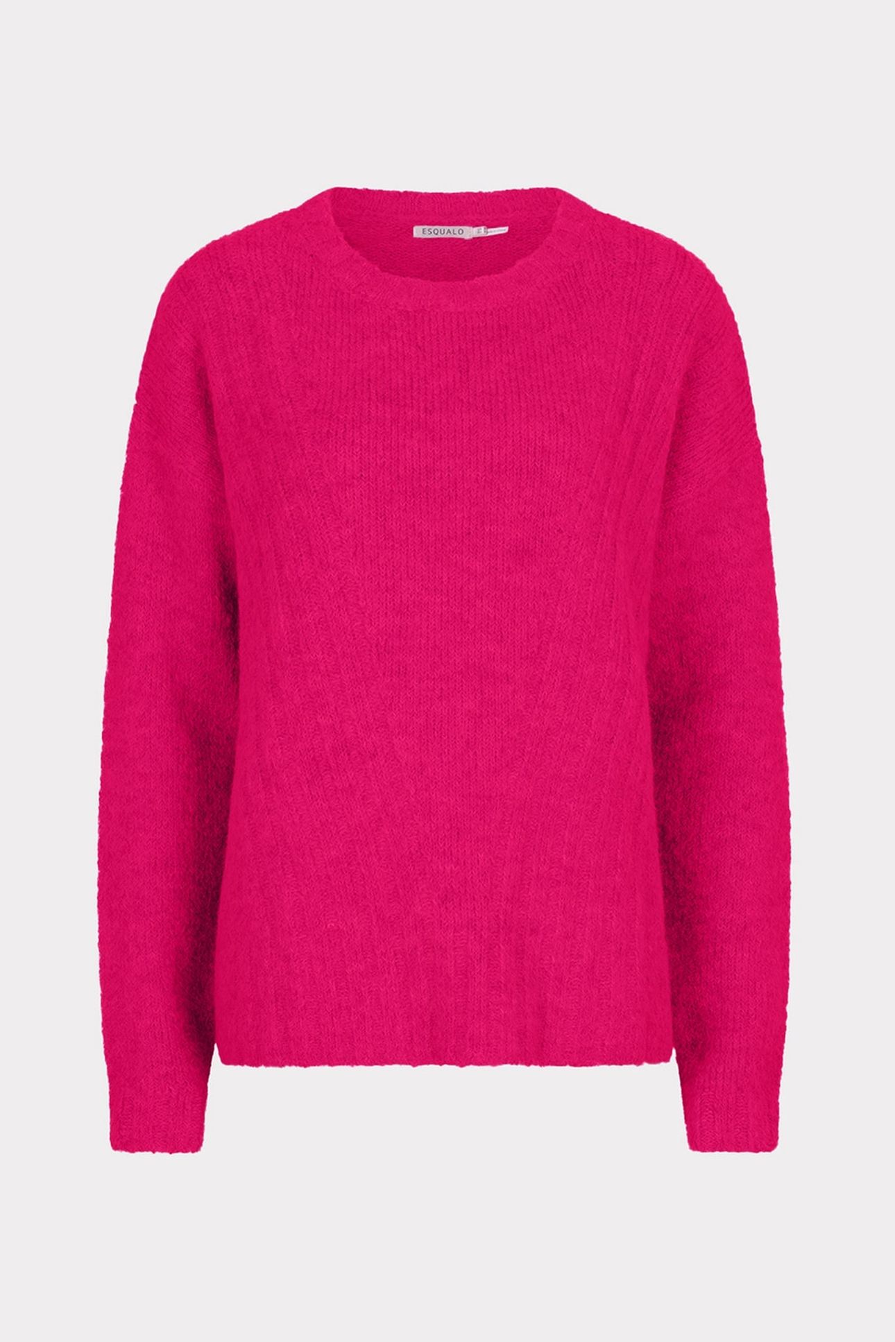 SWEATER DIAGONAL LINES FRAMBOISE 3