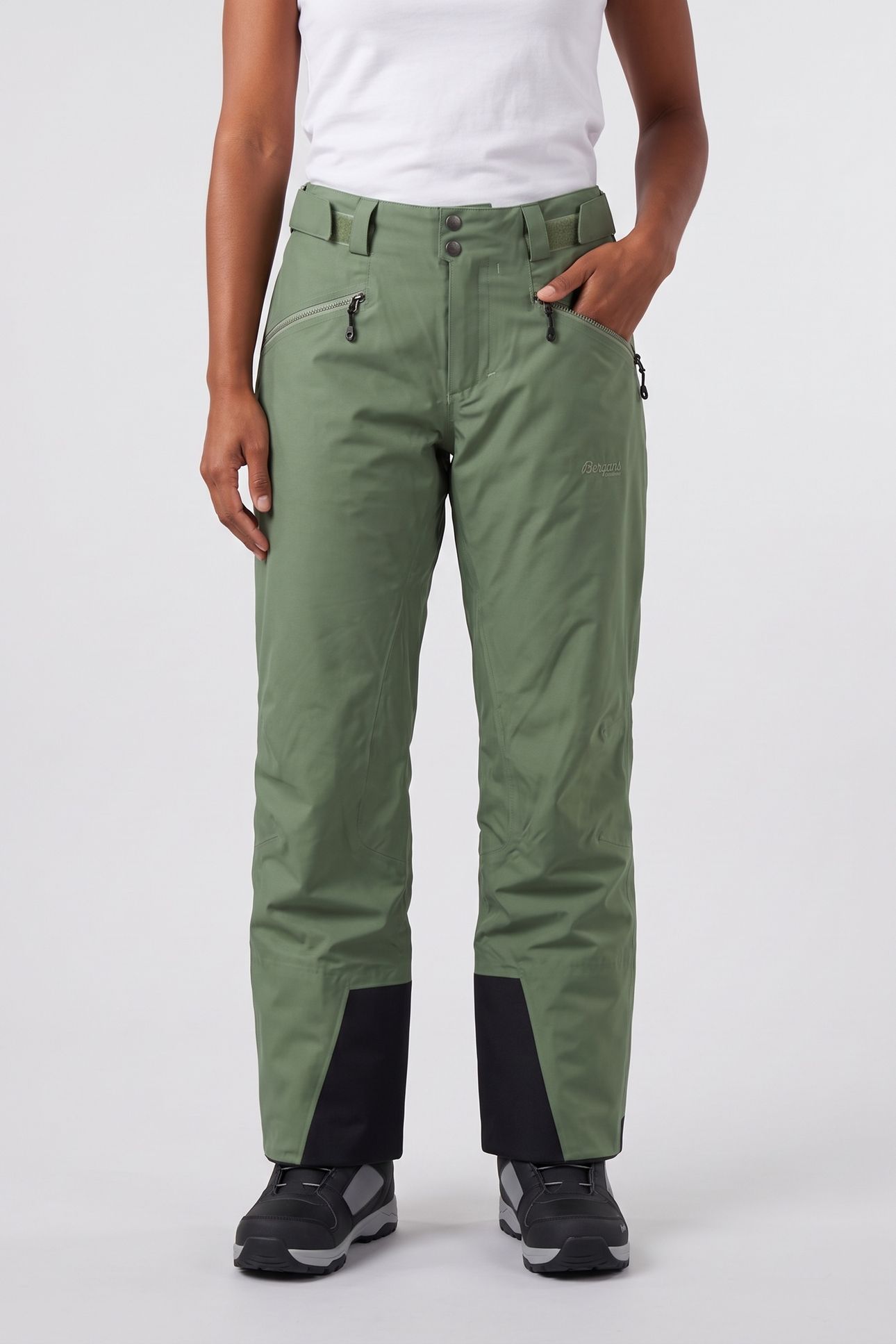 STRANDA V2 INSULATED W PANTS COOL GREEN 1