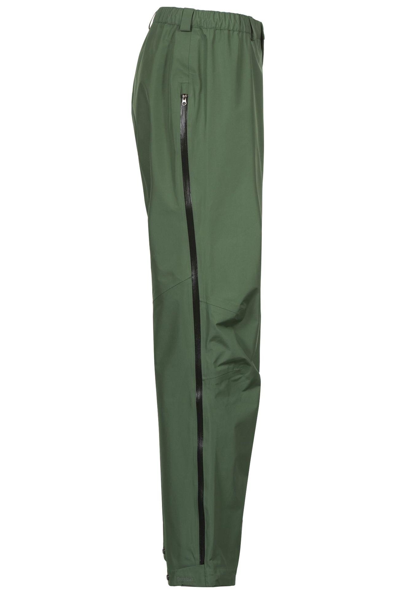 VANDRE LIGHT 3L SHELL ZIPPED PANTS DARK JADE GREEN 4