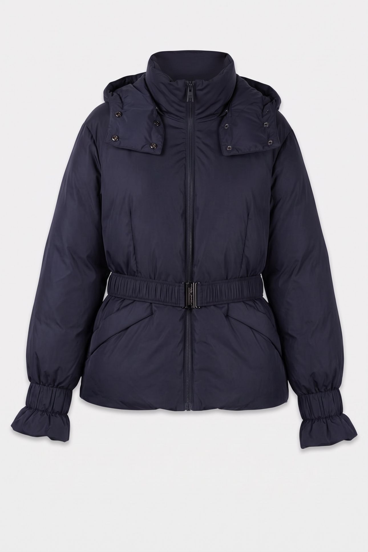 RESPONSIBLE DOWN QUILTED JACKET WITH HOOD NAVY 3