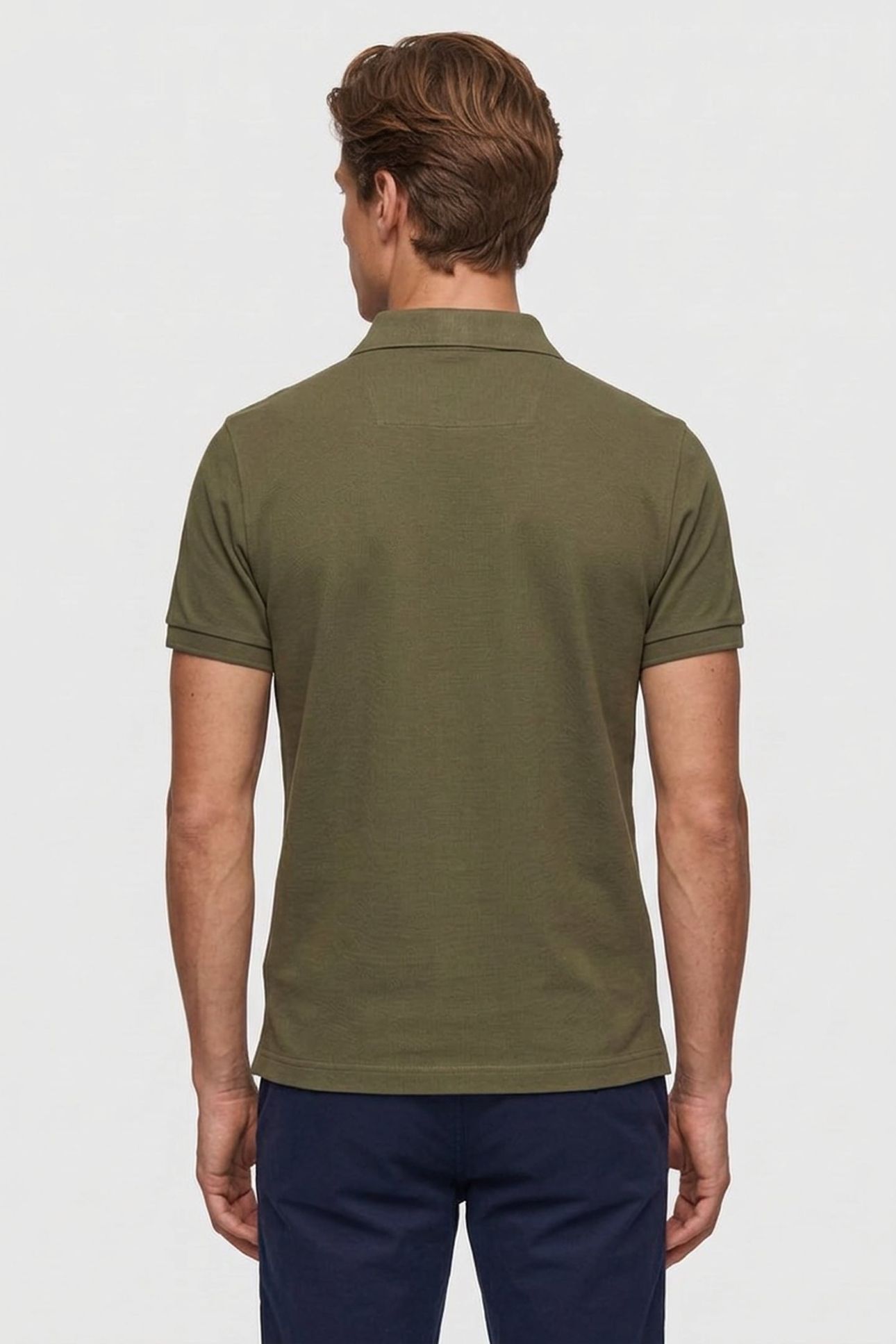 CLASSIC REGULAR POLO SHIRT KHAKI GREEN 2