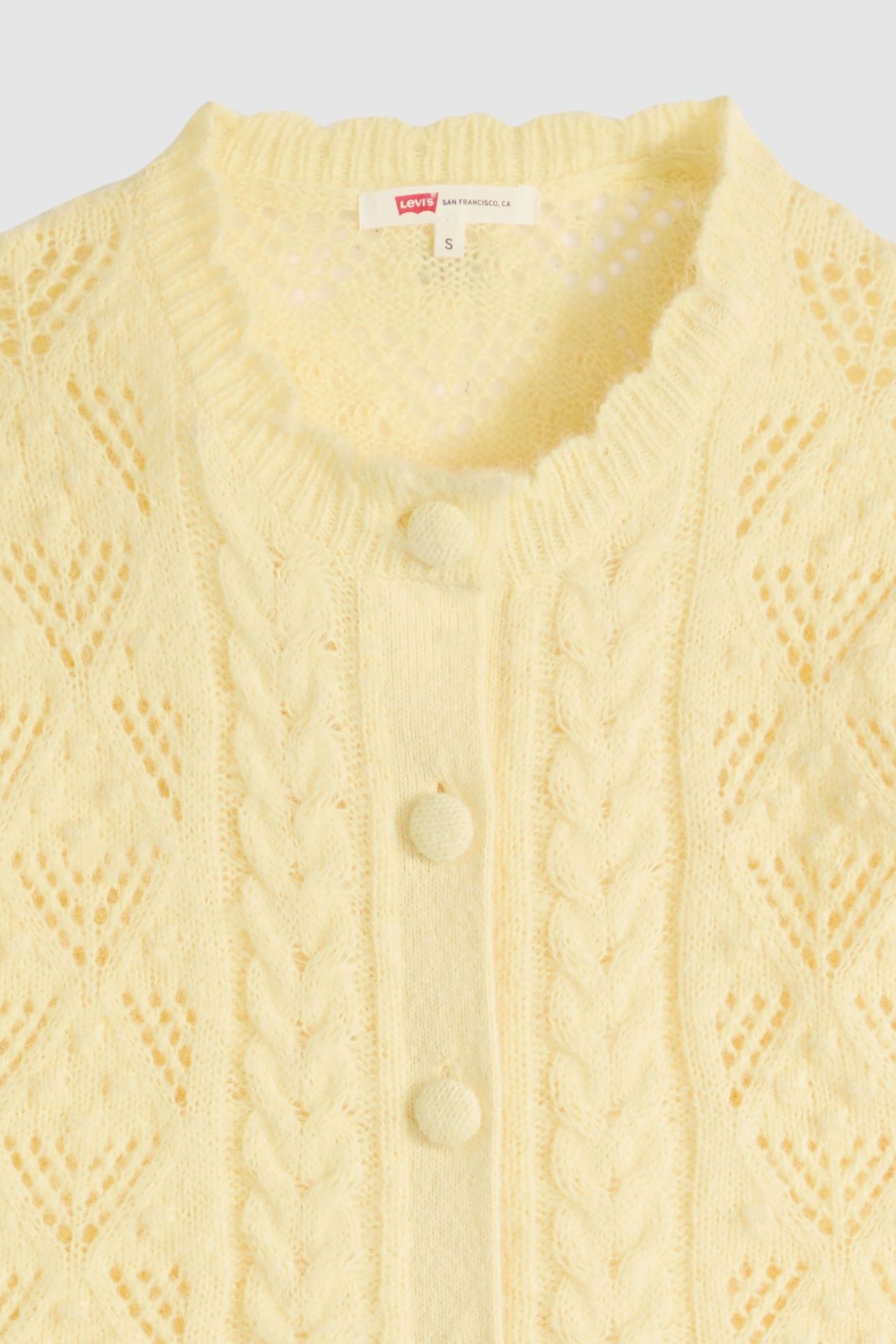 PAULINE POINTELLE SHORT SLEEVE CARDIGAN 6