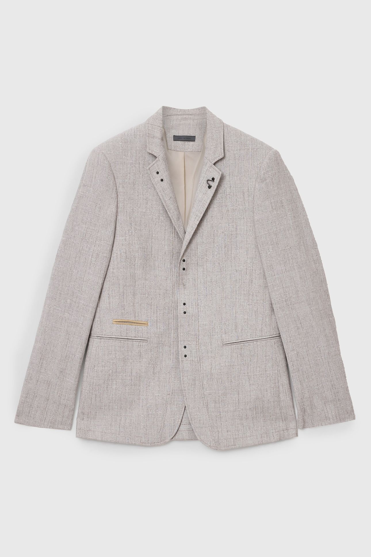 WALLACE JACKET - SLIM FIT NOTCH LAPEL MUSHROOM 2