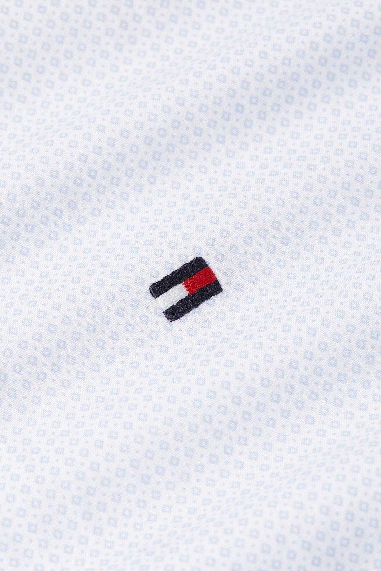 FLEX POPLIN MINI PRINT OPTIC WHITE PRT 7