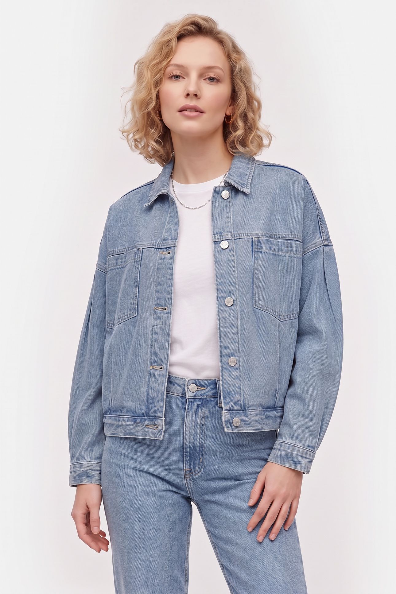 SASHA DNM JACKET WISPERING BLUE 2