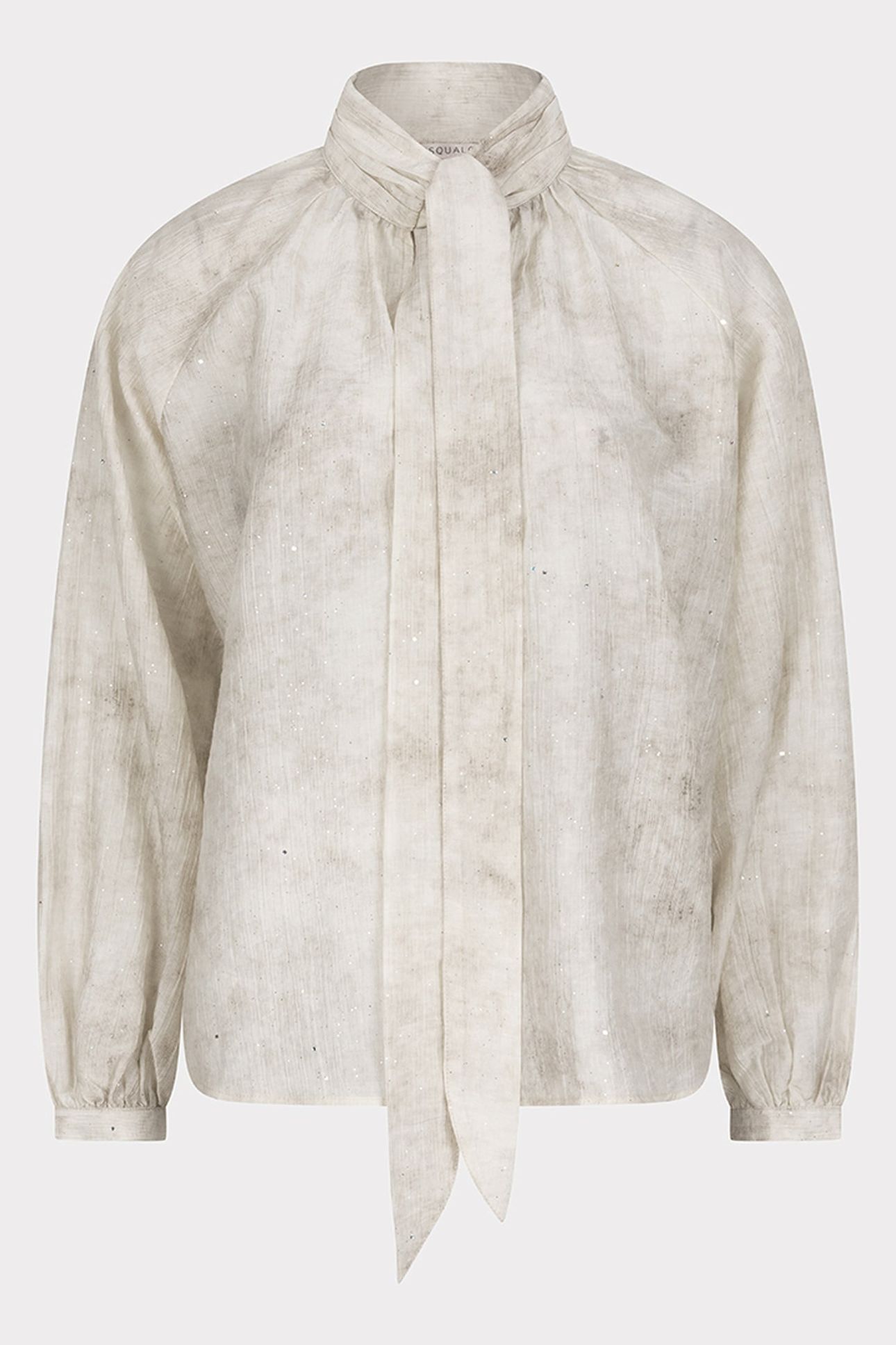 BLOUSE RAGLAN SHAWL COLLAR OFF WHITE 5
