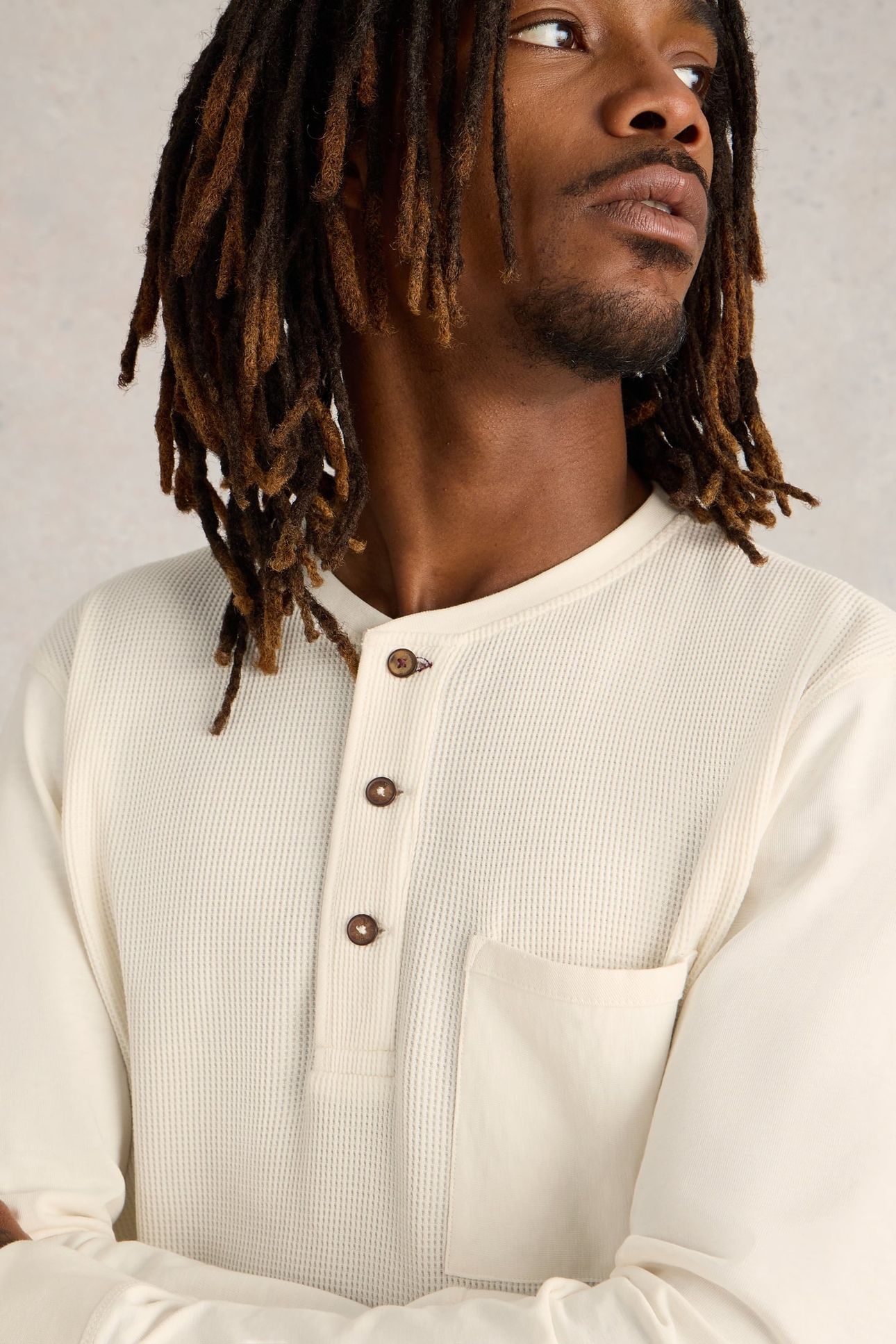 ANDOVER LS HENLEY NAT WHITE 4
