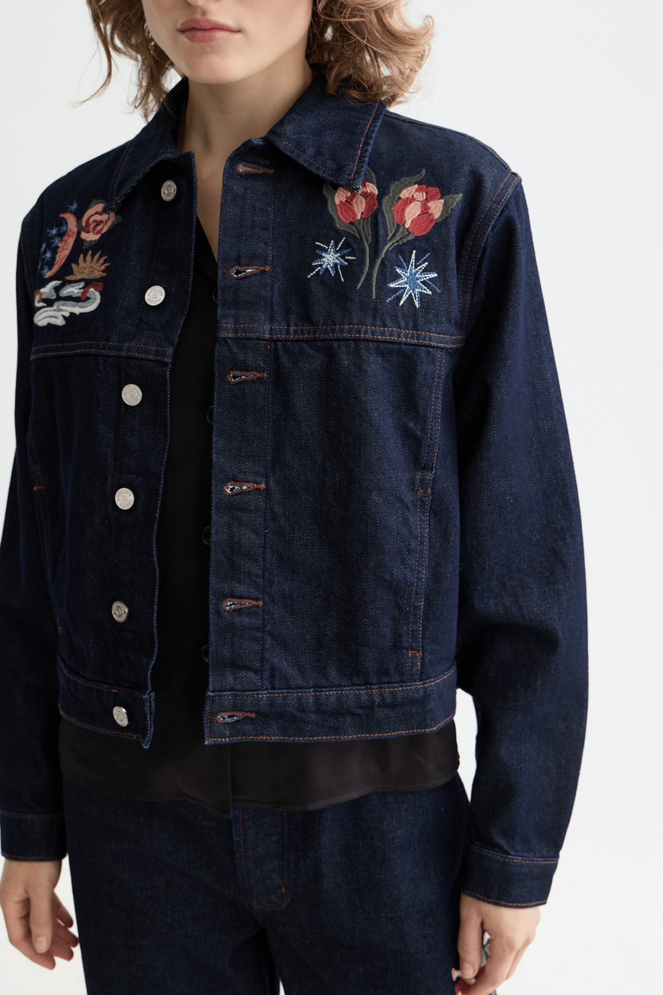 THE 40TH ANNIVERSARY DENIM JACKET LUCKY CHARM 6