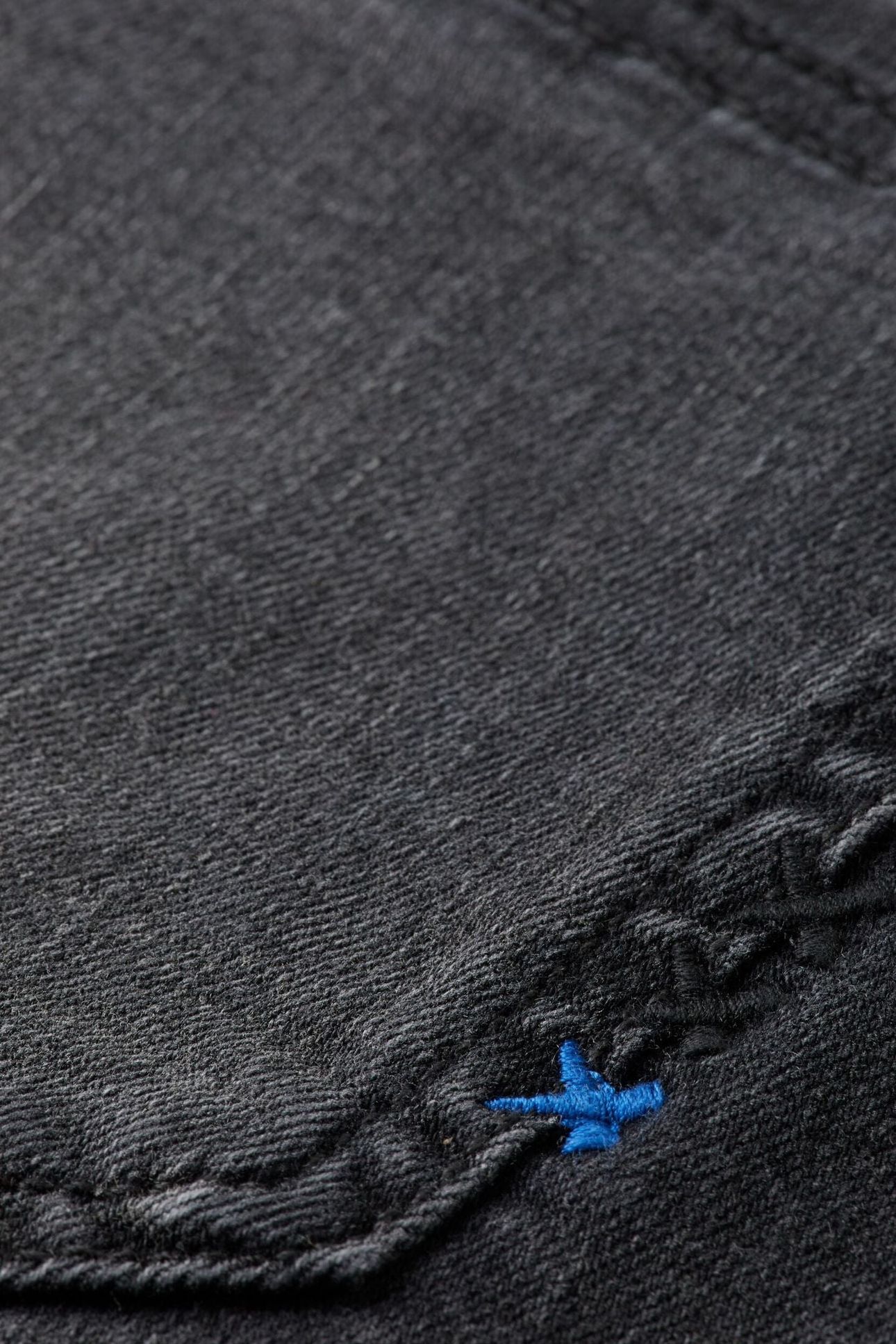 THE RAY CUT OFF DENIM SHORT BLACK NIGHT 7