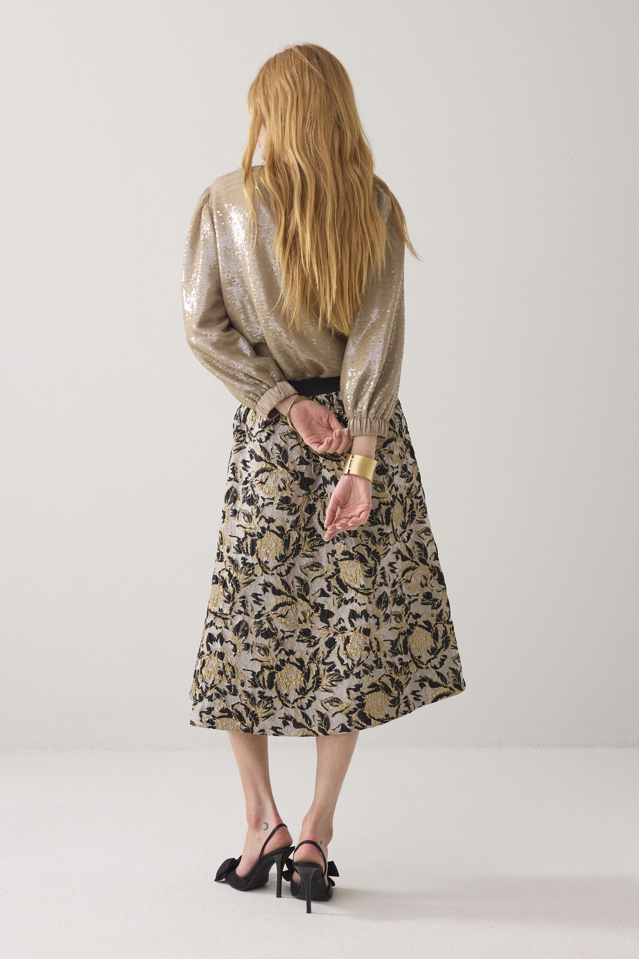 SKIRT JACQUARD BLACKS 2