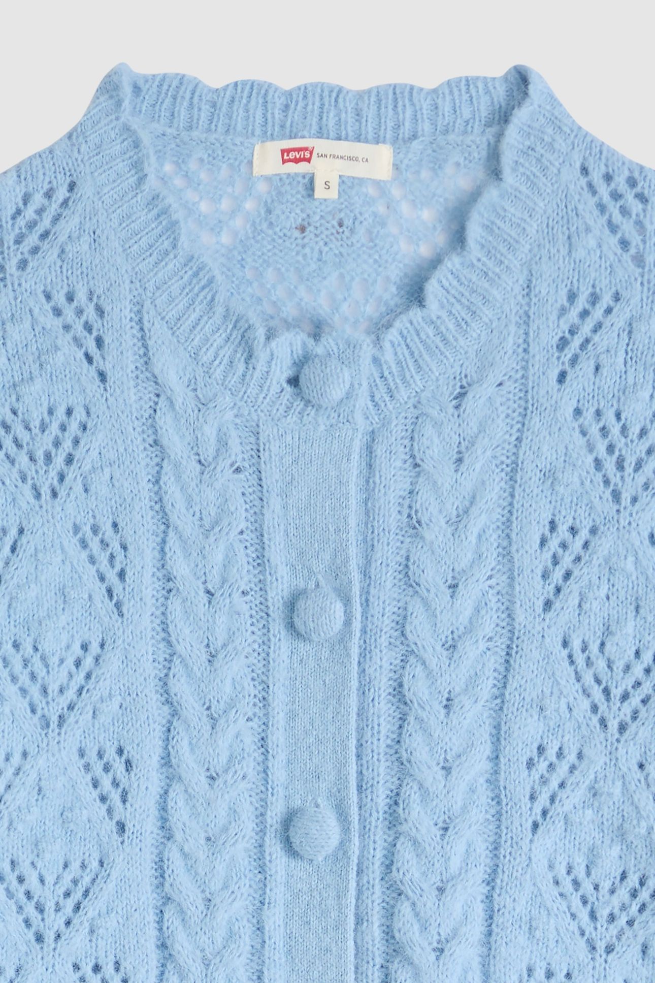 PAULINE POINTELLE SHORT SLEEVE CARDIGAN 4