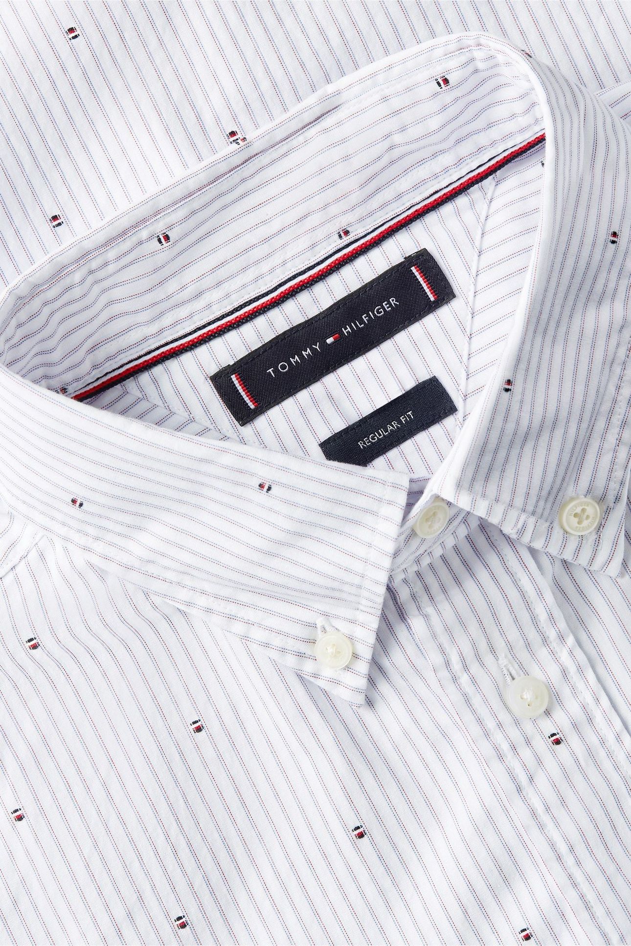 FLEX POPLIN SHIRT SWEET BLUE/STRIPE 7