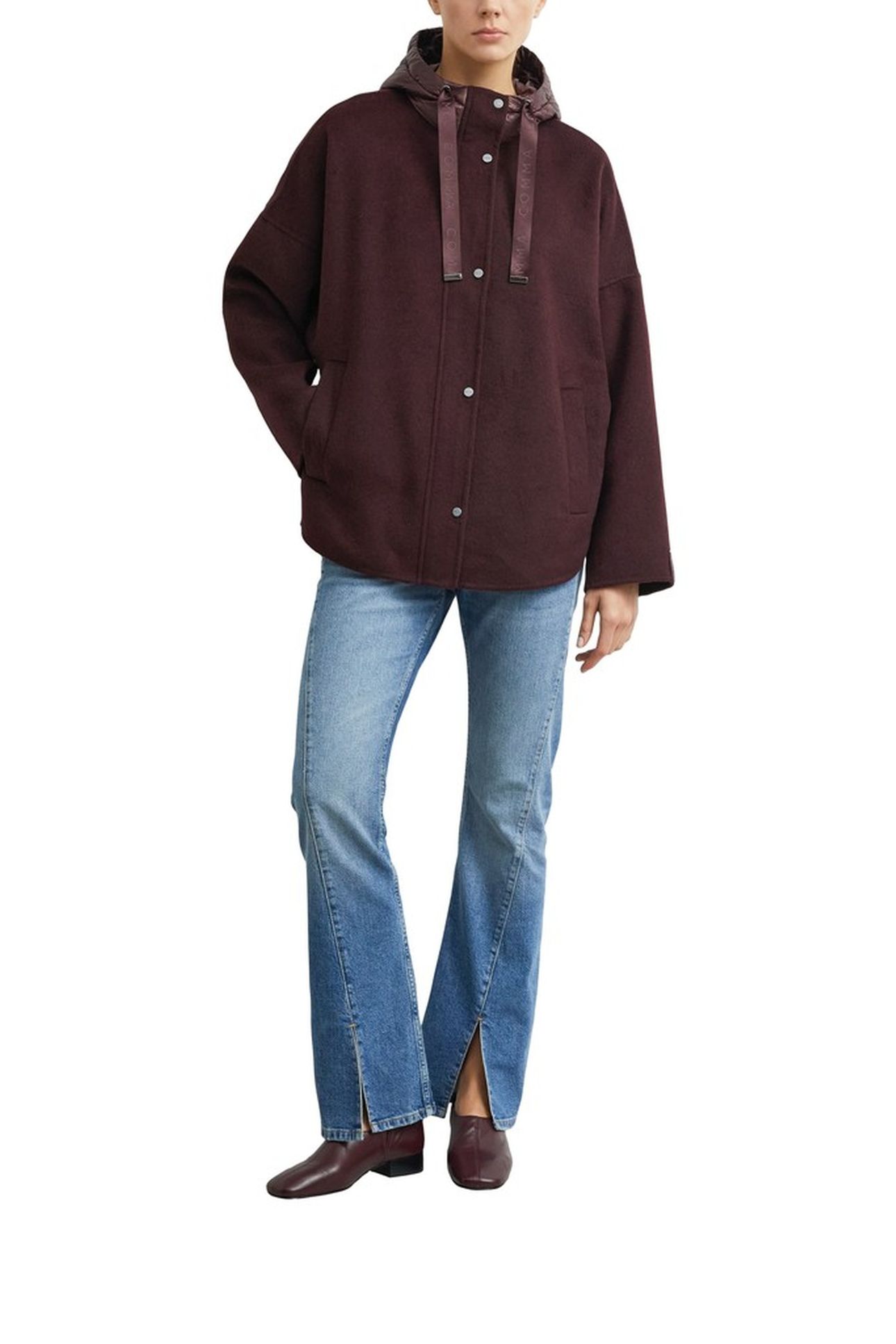 COMMA JACKETS OUTDOOR BURGUNDY 3