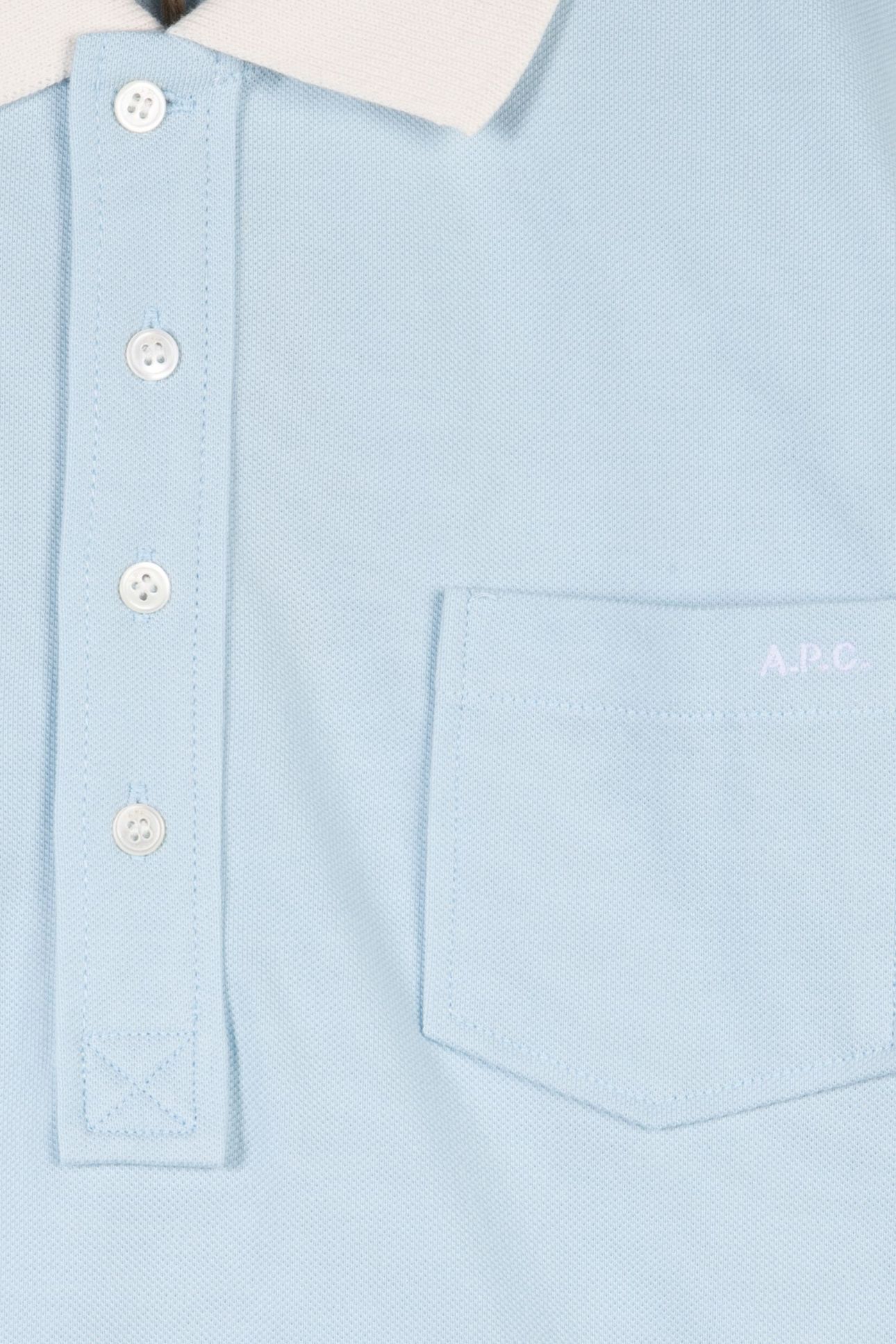 POLO SHORT SLEEVE SKY BLUE 5
