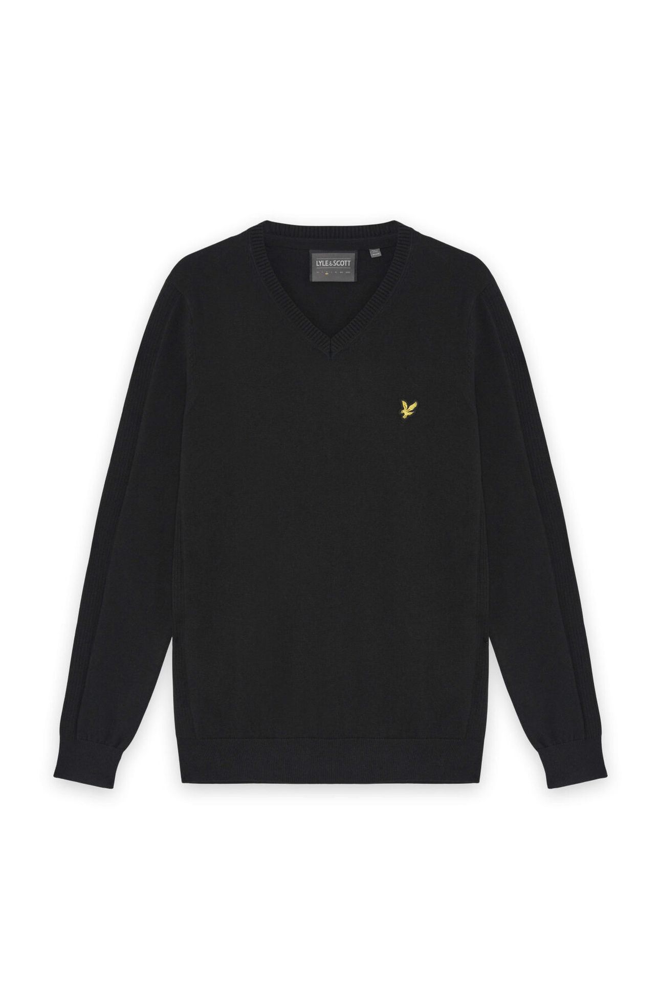 GOLF 1874 V NECK PULLOVER JET BLACK 4