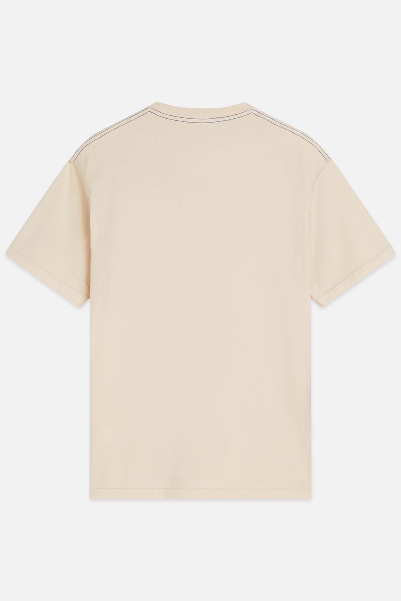 BASQUIAT ARTWORK RELAXED FIT TSHIRT LIGHT BEIGE 2