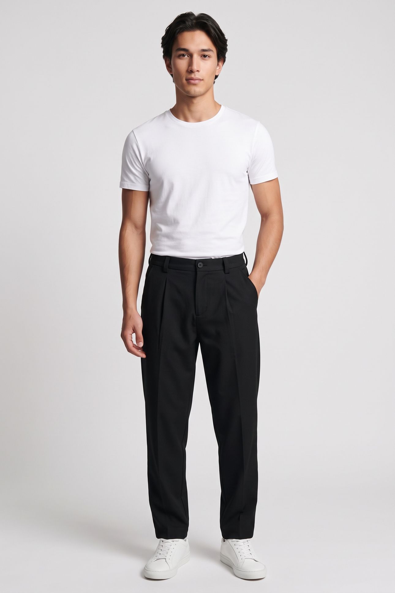 UNISEX TROUSERS RENATO BLACK 3