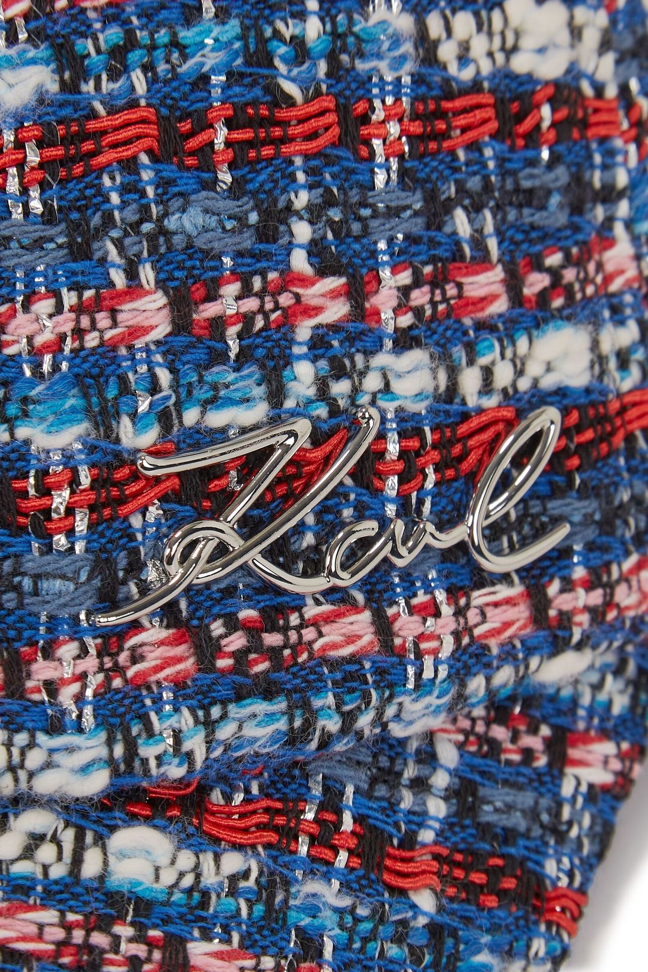 SIGNATURE BOUCLE CAP BLUE/RED MULTI 5