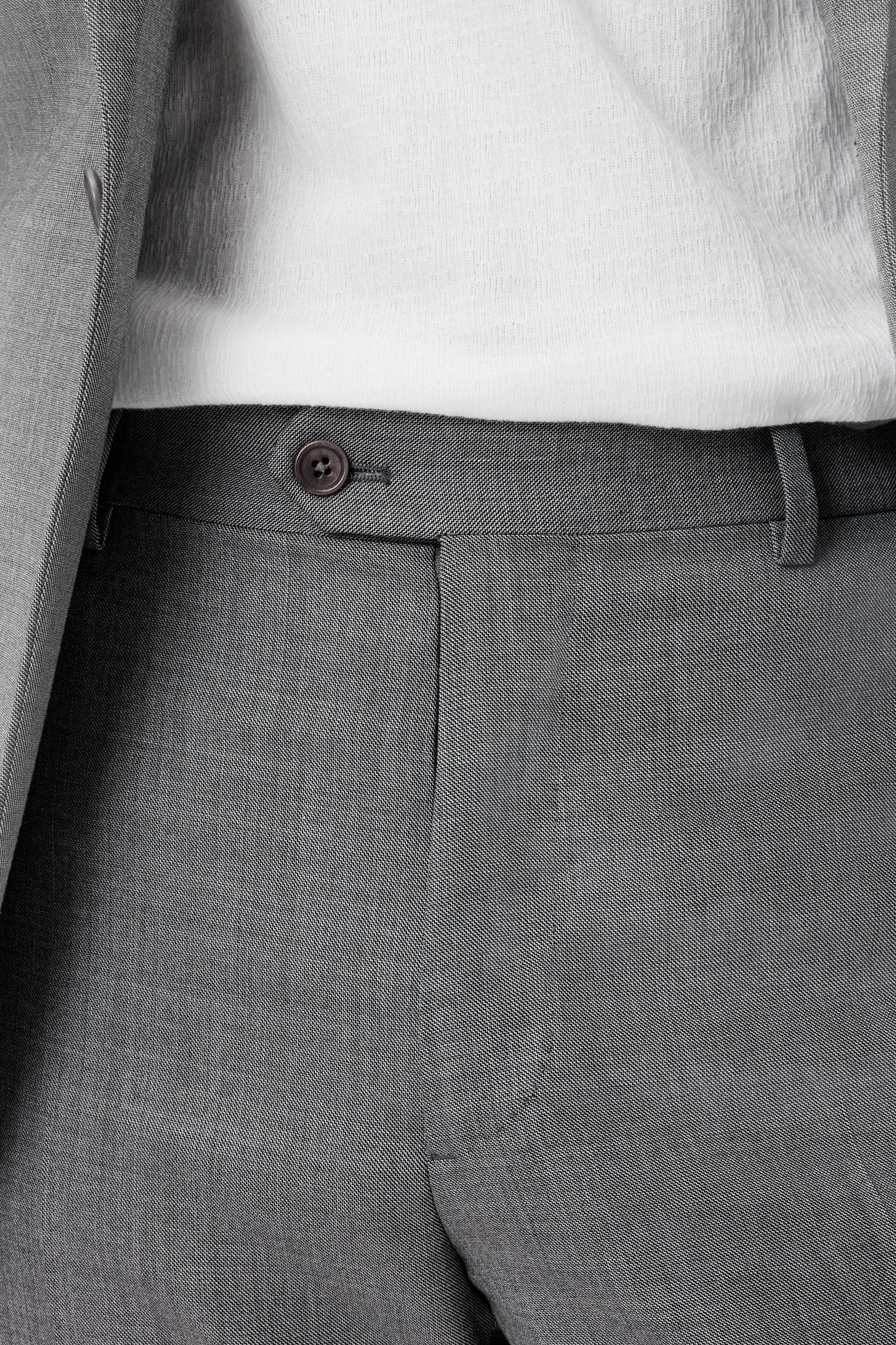 DALSTON TAILORED PANTS - SEPARATE PANTS STONE GREY 3