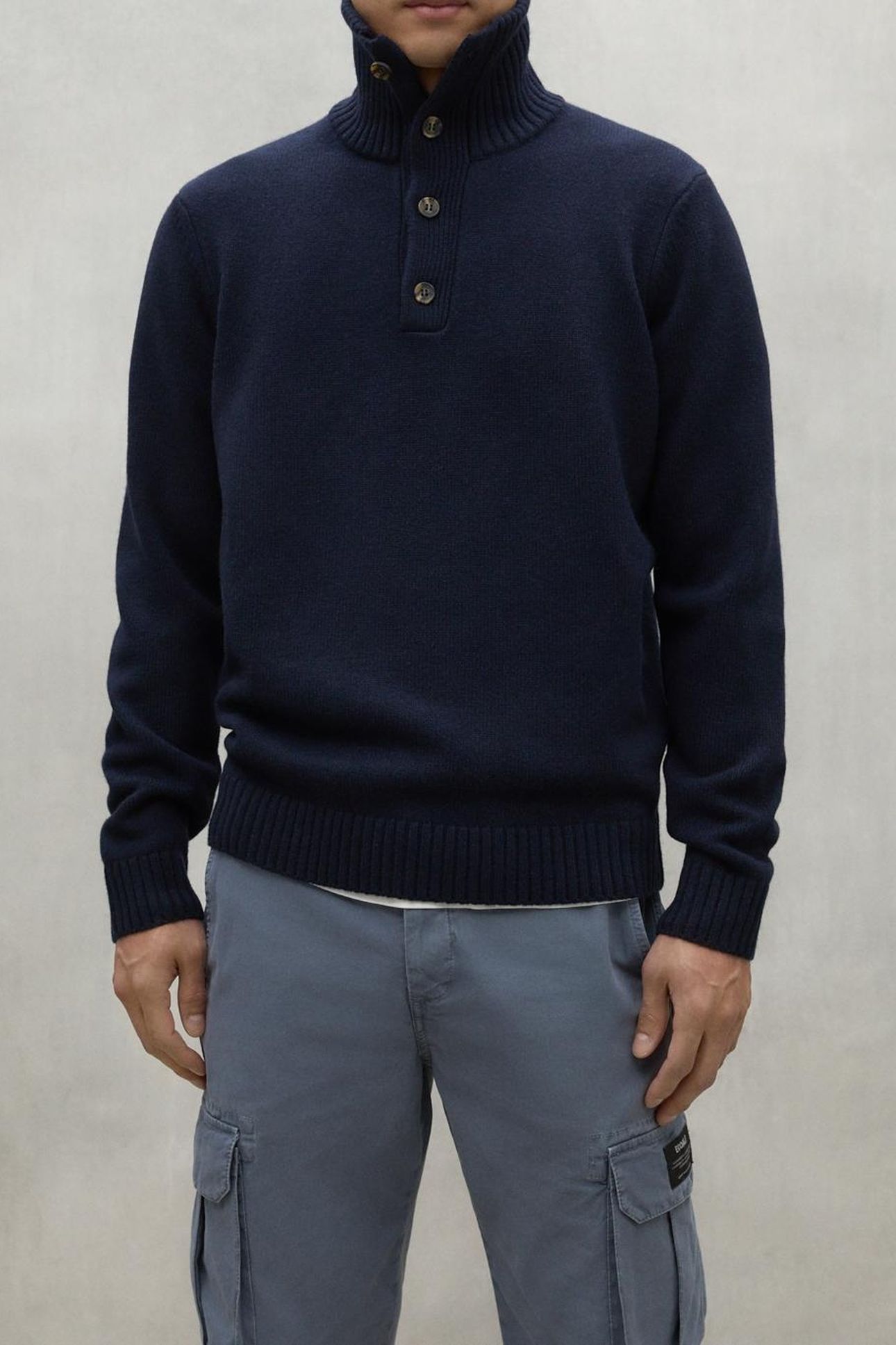 IDESIAALF KNIT DEEP NAVY 1