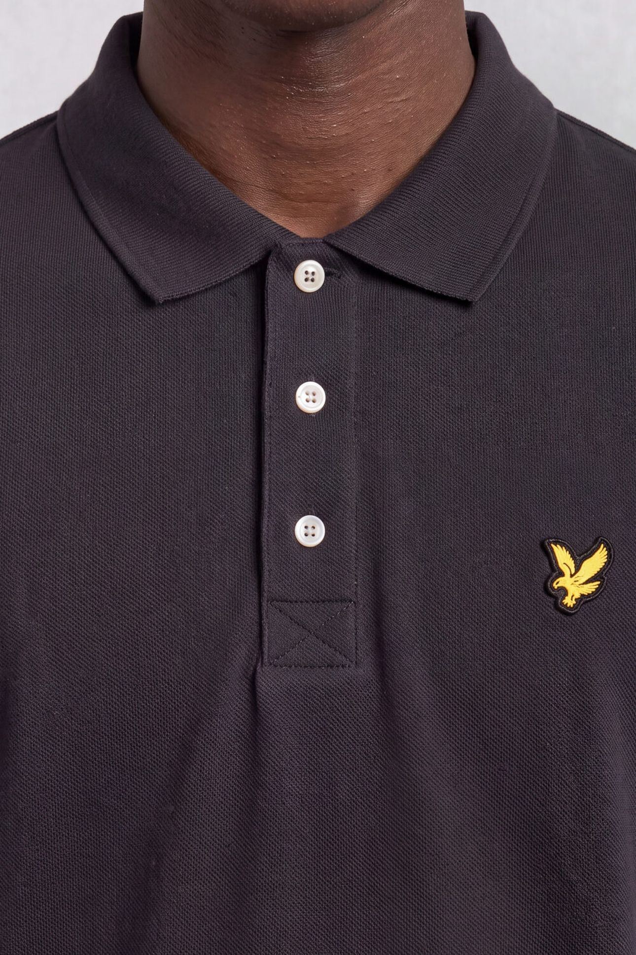 PLAIN POLO SHIRT CARBON 5
