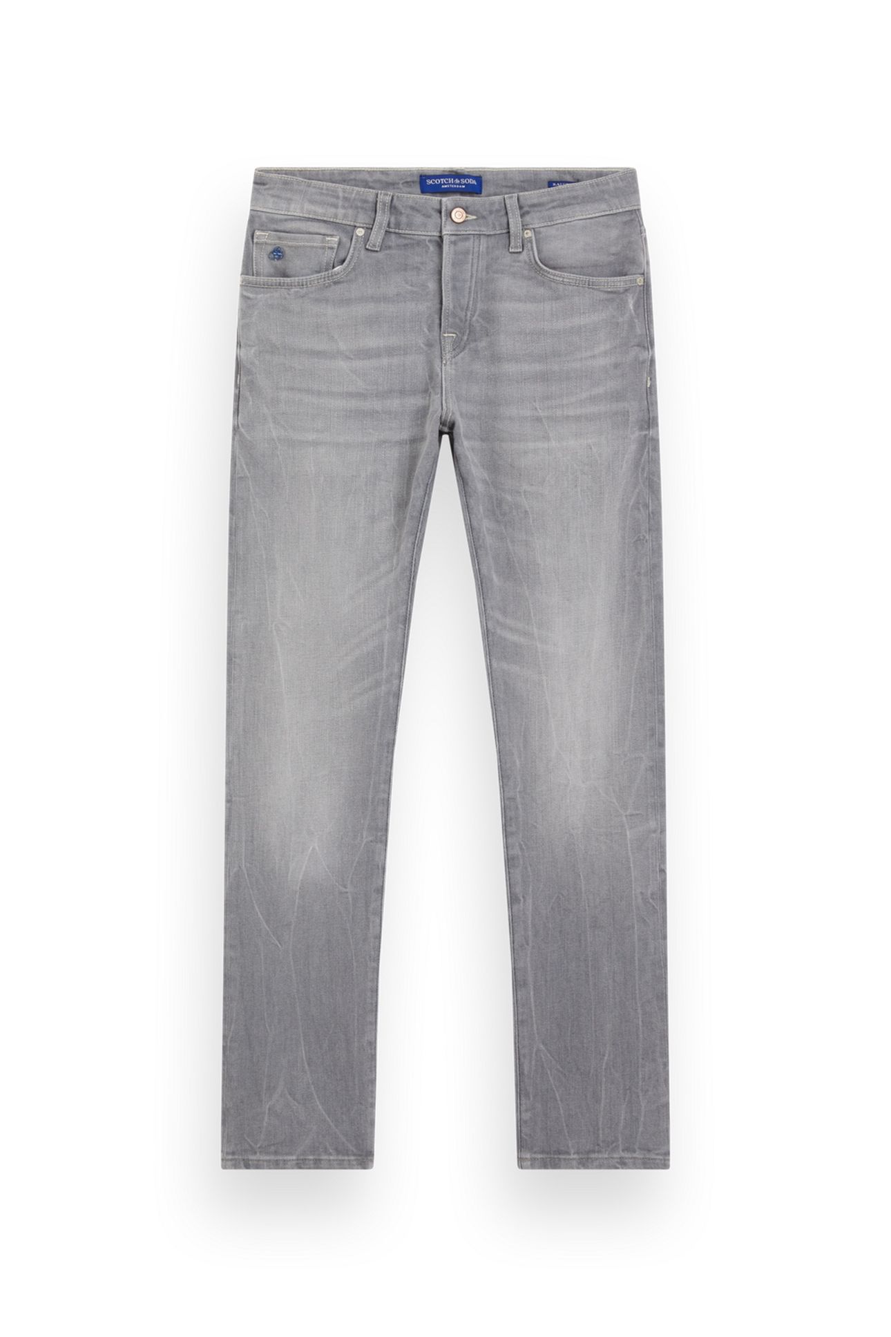 CORE RALSTON REGULAR SLIM JEANS GREY SANDS MEDIUM GREY 7