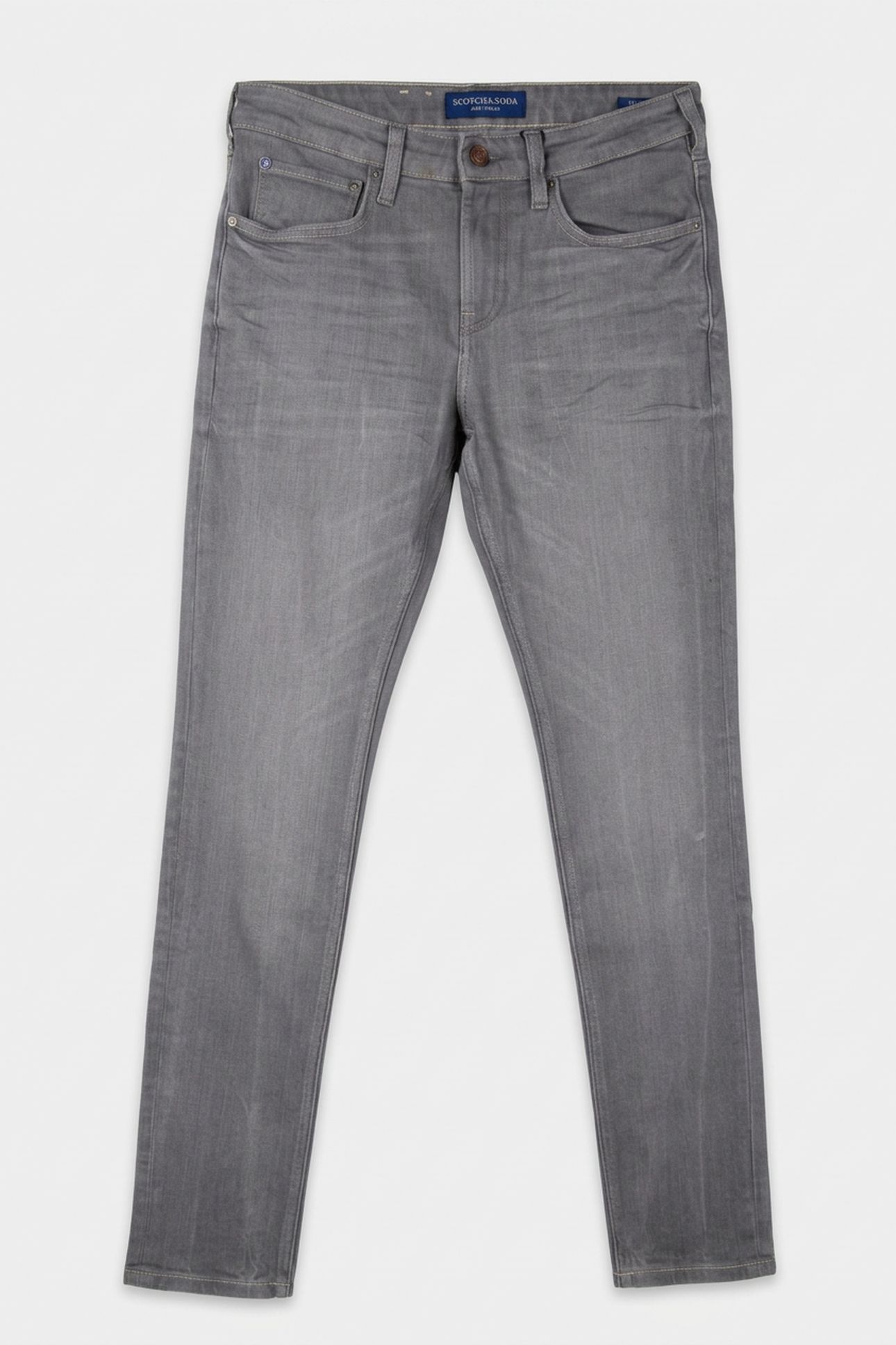 CORE SKIM SKINNY JEANS — GREY SANDS 3