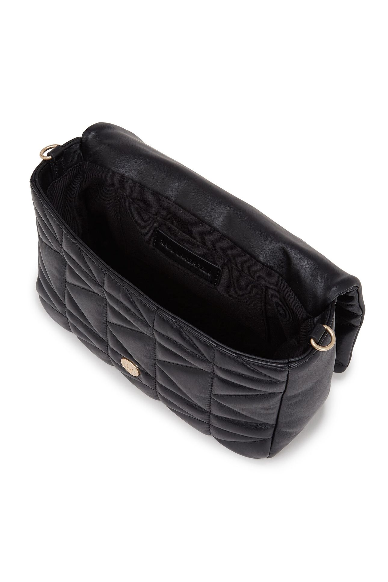 KUILT TOP HANDLE CROSSBODY BLACK 3