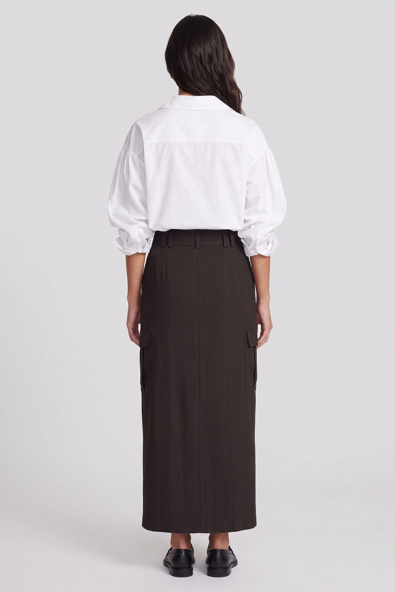 SYBILLE SKIRT DARK GREY 4