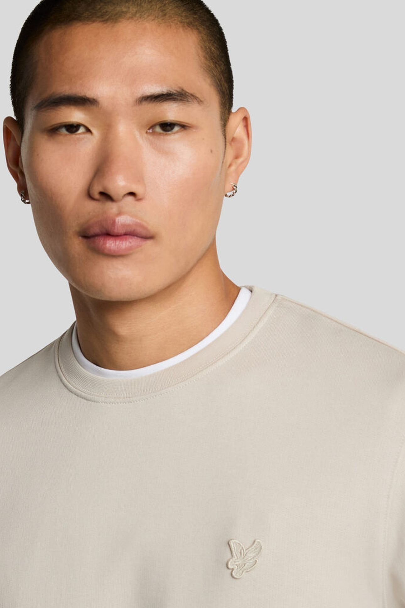 SUPERFINE CREW NECK SWEATSHIRT COVE 5
