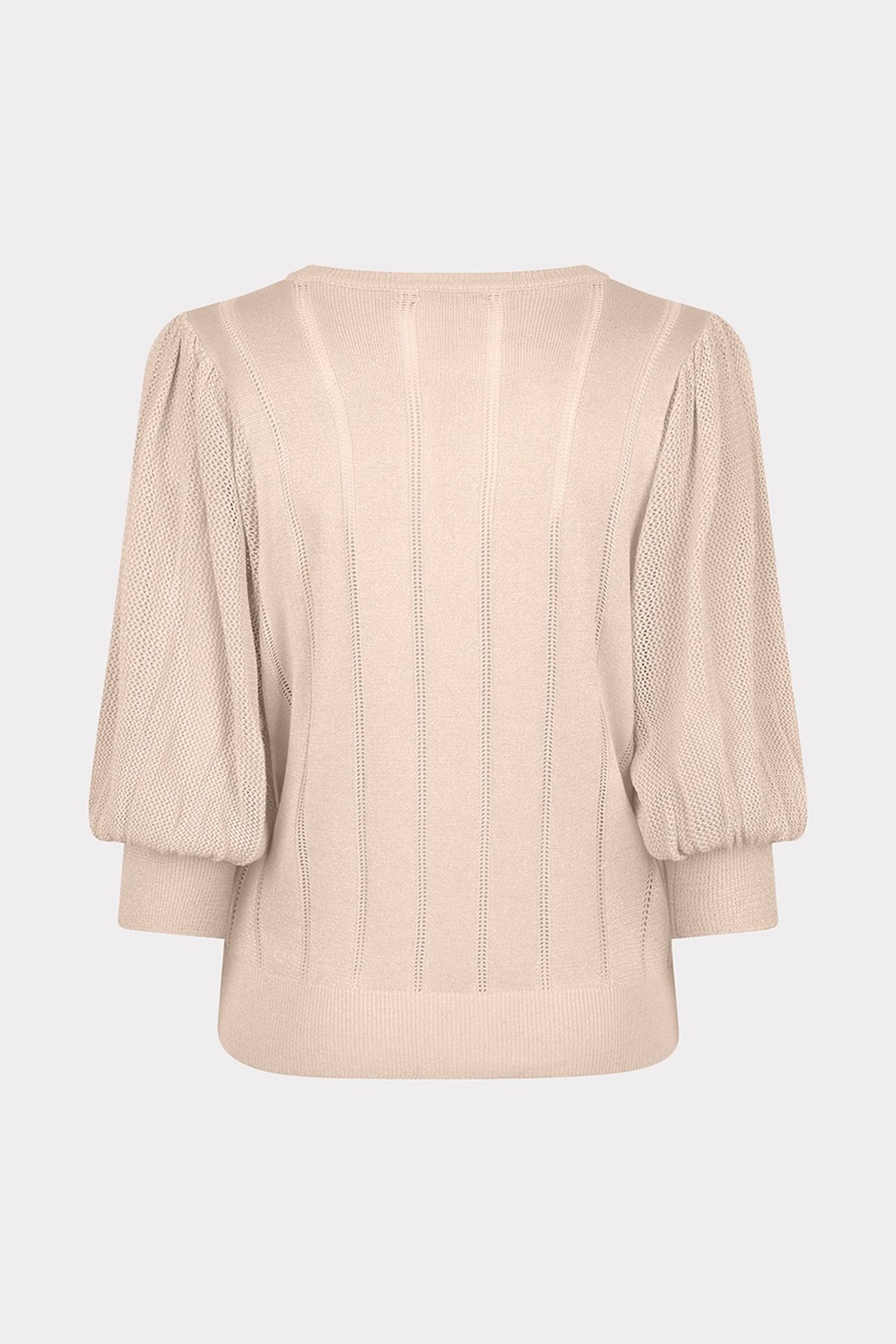 SWEATER SHORT PUFFSLEEVES LUREX CANDY 2