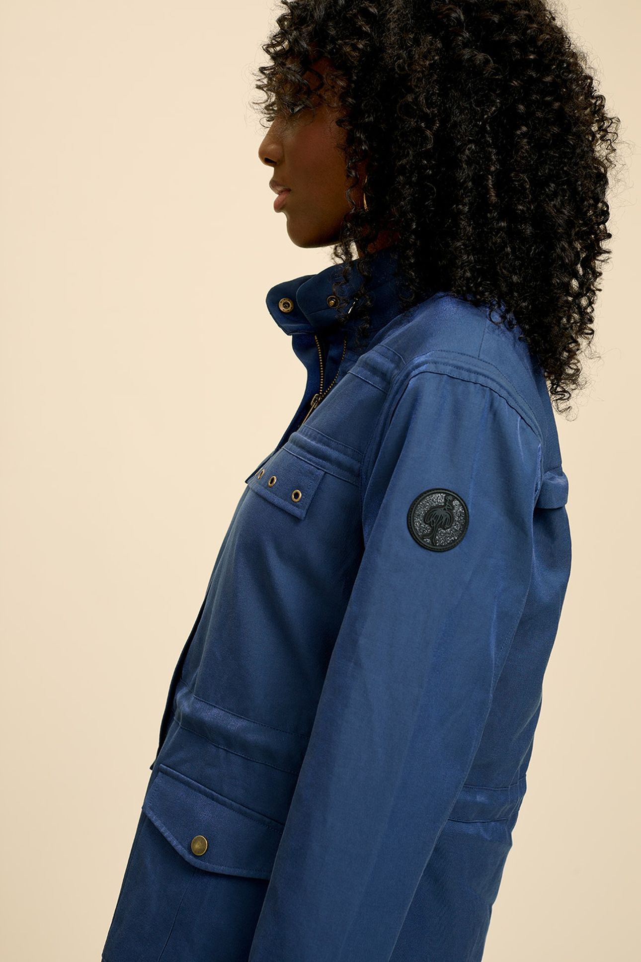 DIVINE _ IRIDESCENT COSMOS BLUE PARKA 4