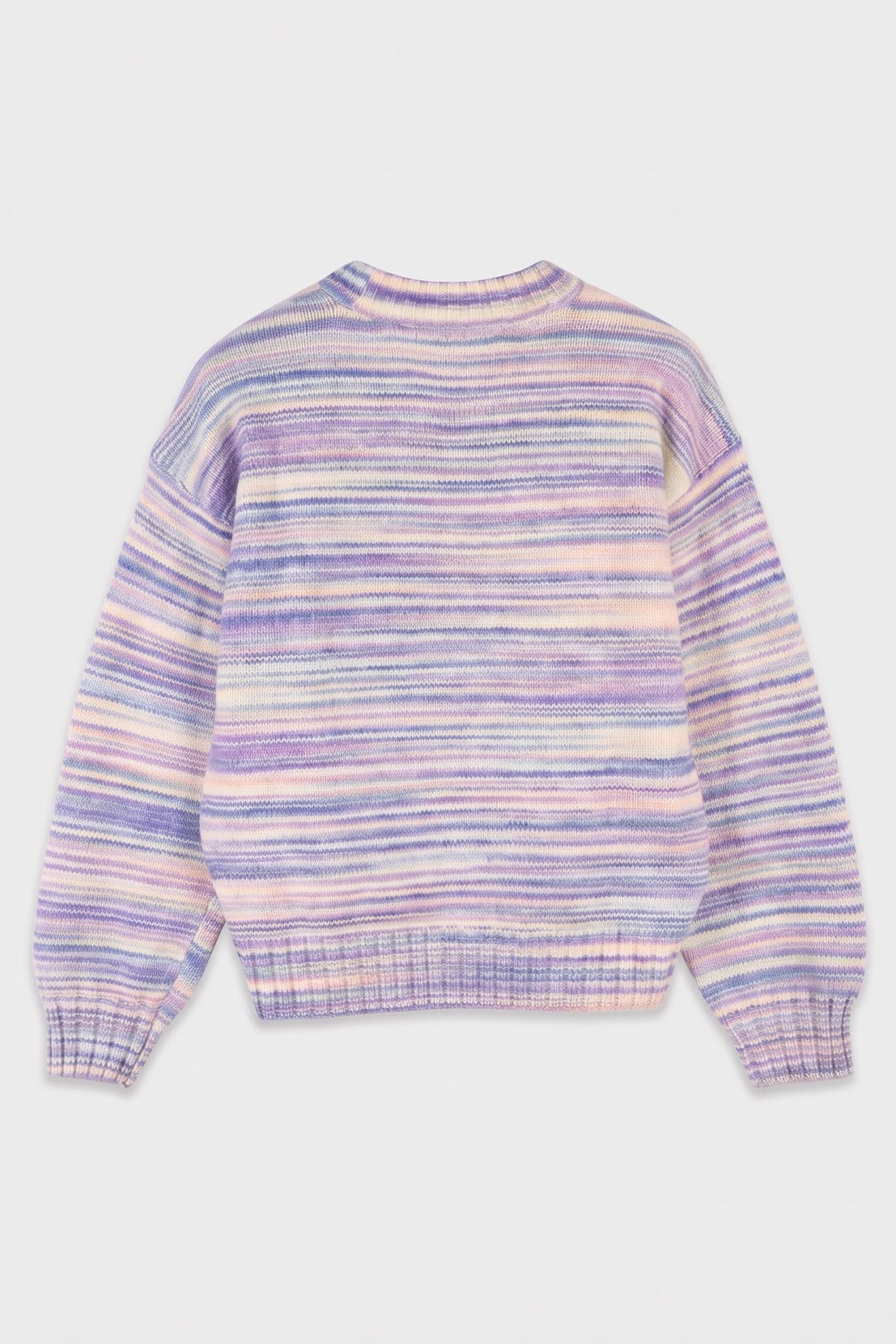 GIRLS MELANGE SWEATER BLUE MELANGE 3