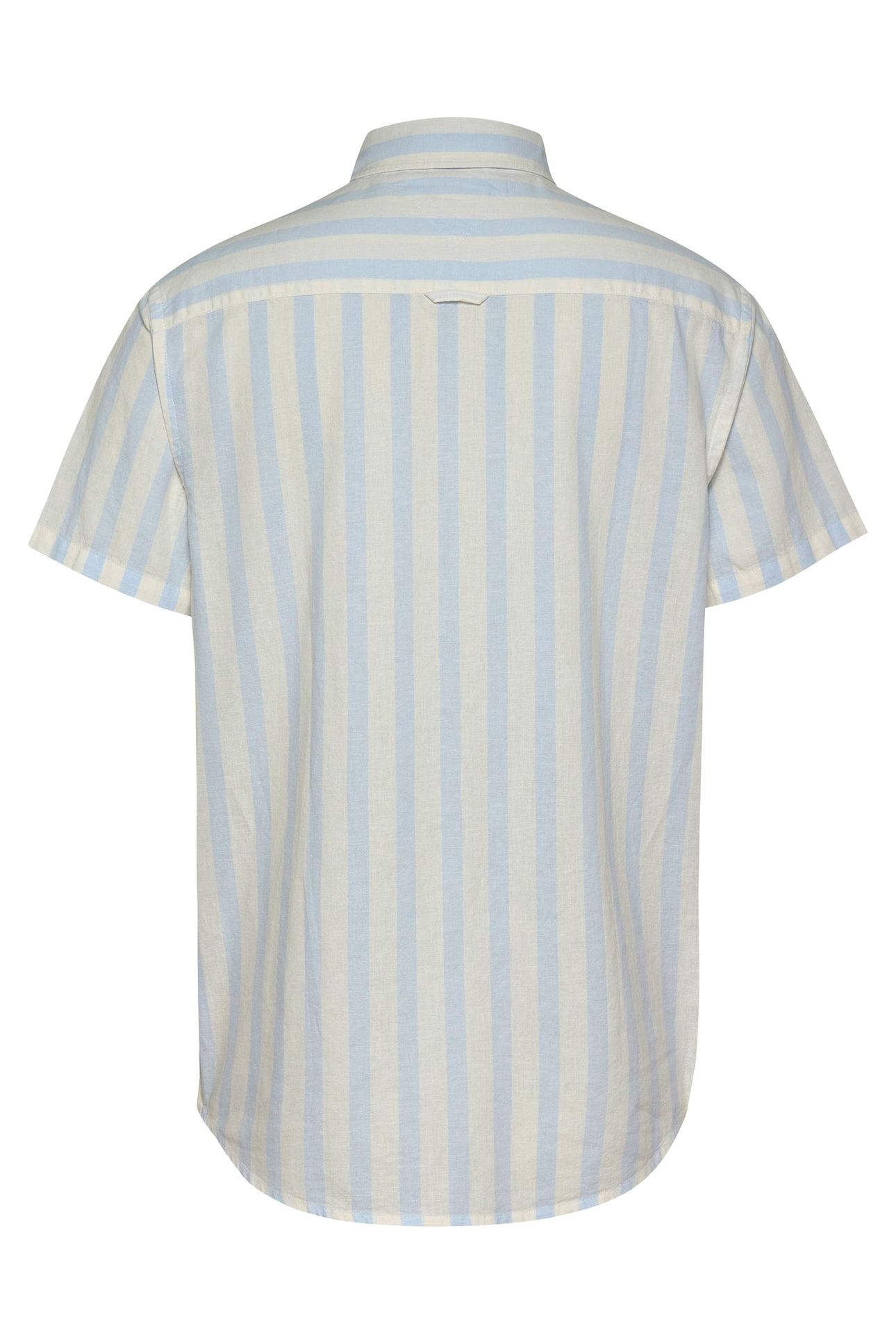 TJM REG LINEN BLEND SWEET BLUE/ECRU 5