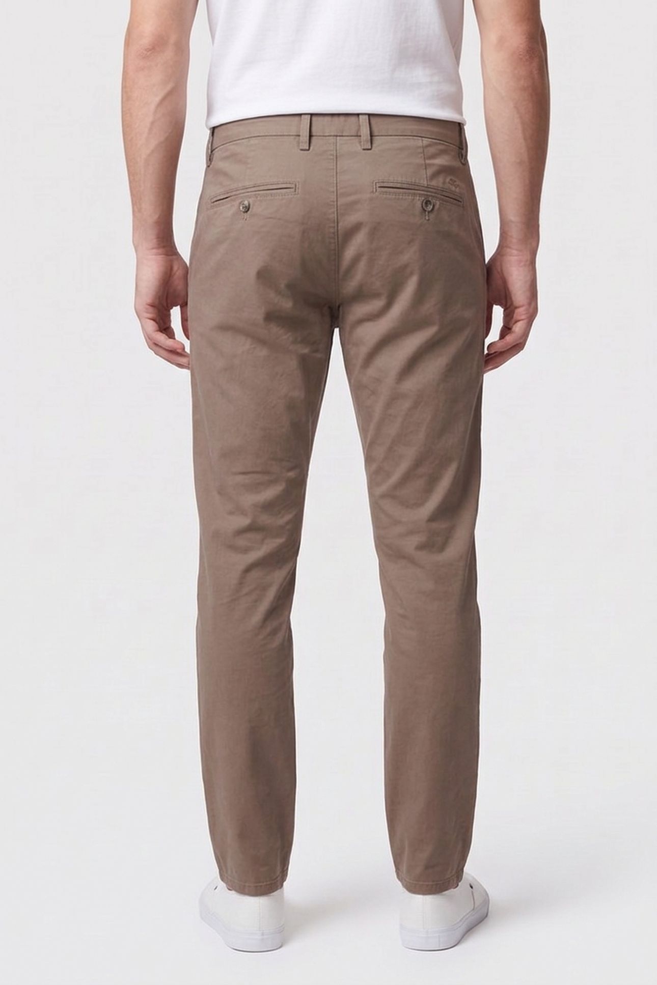 SLIM EVERYDAY CHINOS DESERT BROWN 2