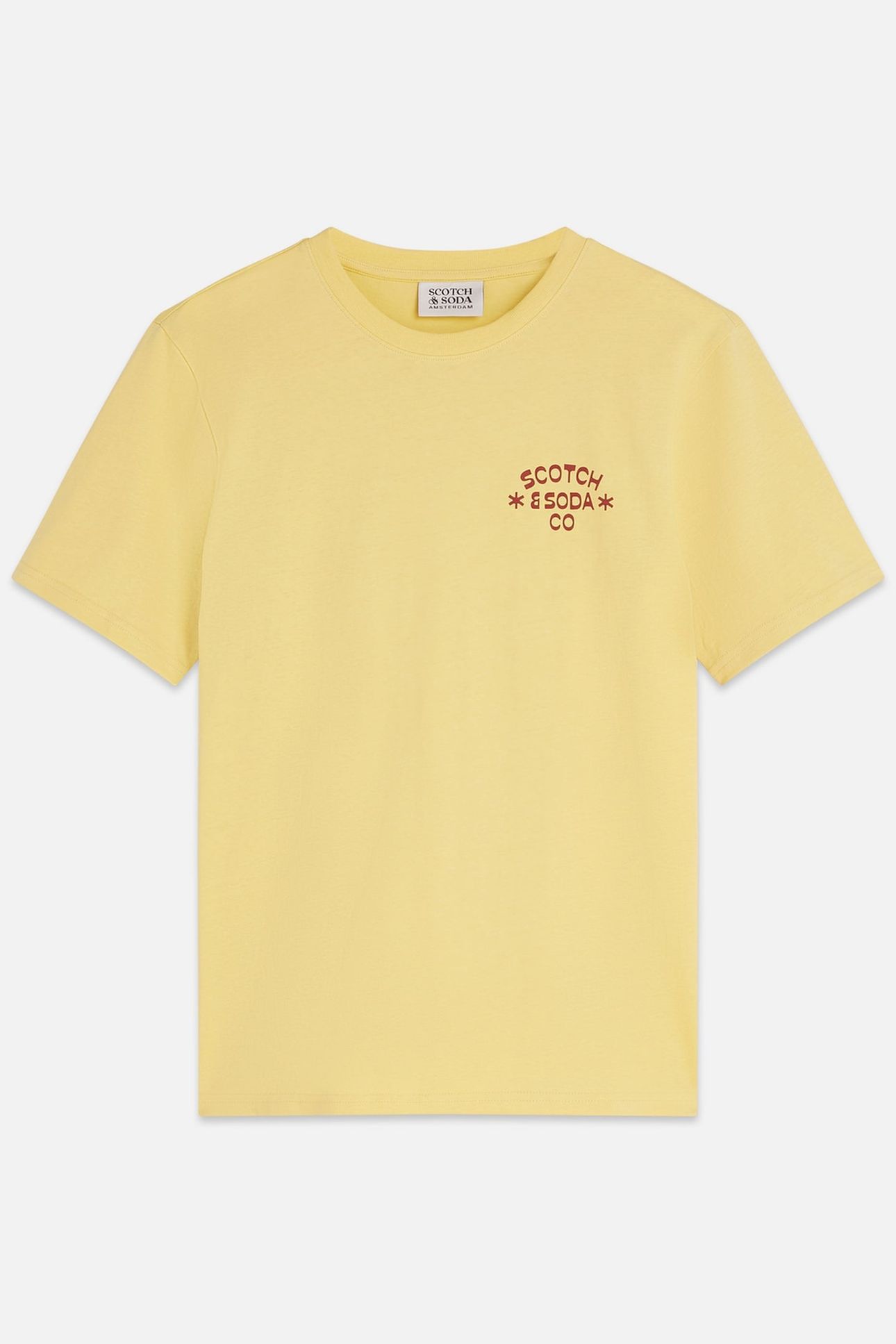 LEFT CHEST ARTWORK REGULARFIT TSHIRT MED YELLOW 1
