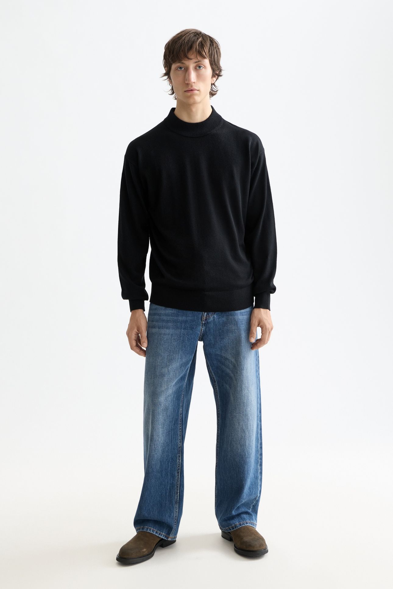 CORE THE PITCH LOOSE JEANS — BRING THE BLUE NAVY 3