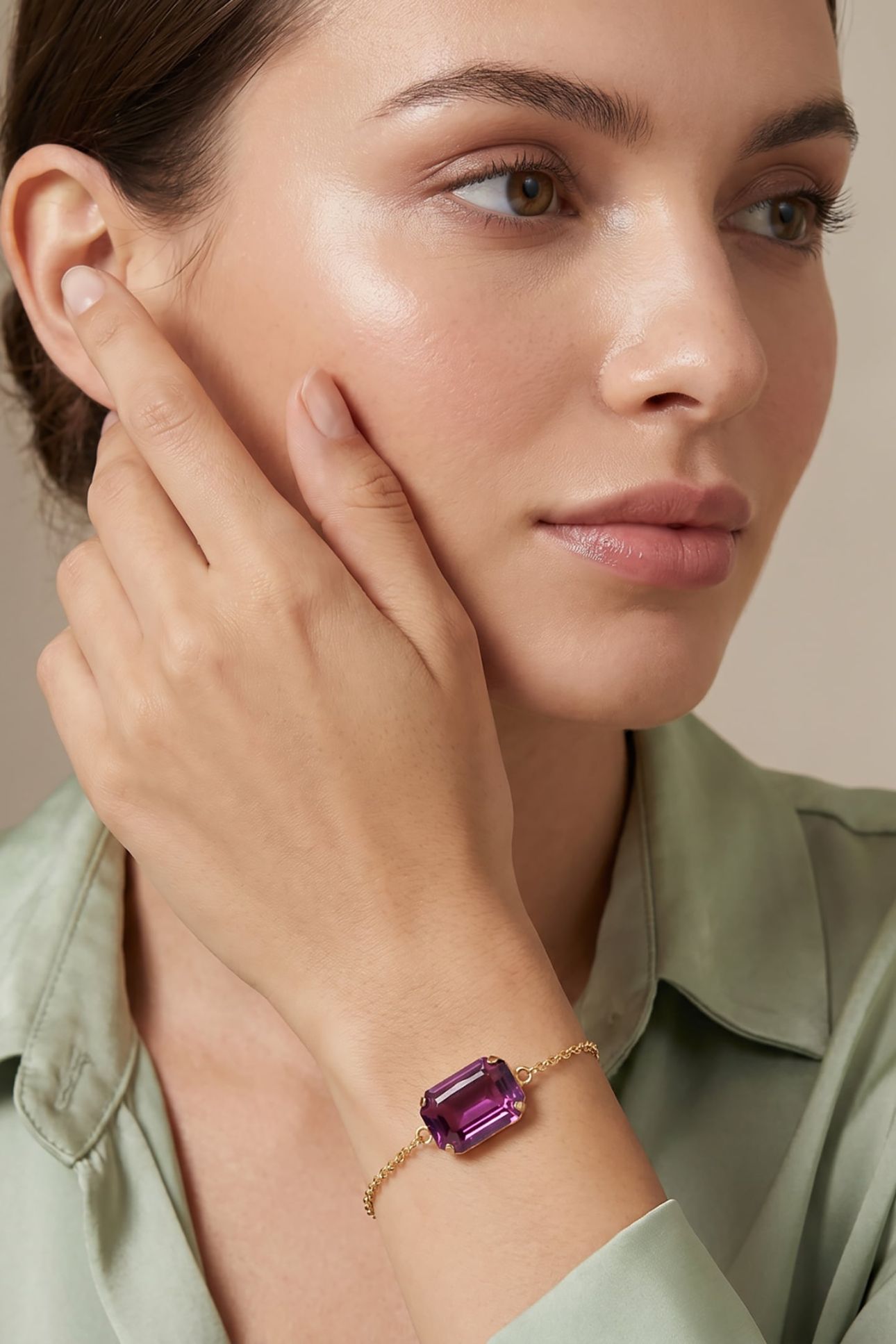 LADY DI BRACELET LIGHT ROSE PINK 3