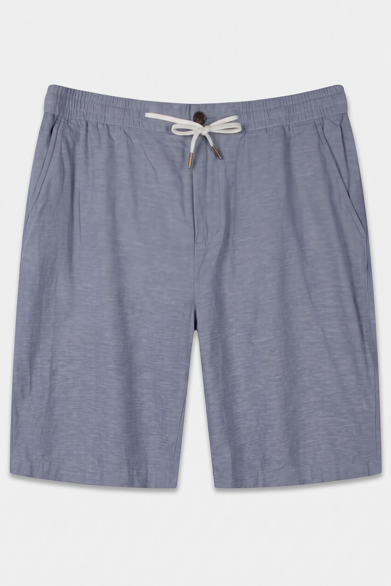 SEASONAL CORE FAVE COTTON LINEN REGULARFIT CHINO SHORTS NAVY 3