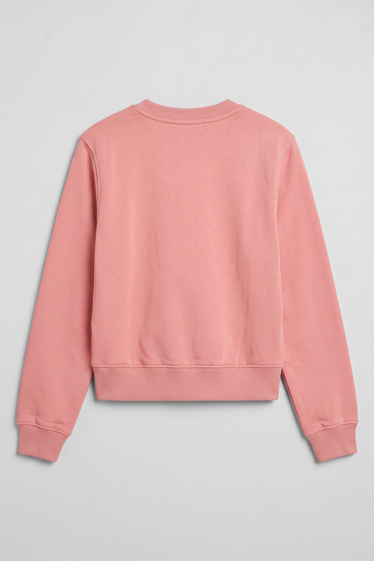 GIRLS LOGO CN FLEECE SWEATSHIRT BRANDIED APRICOT 3