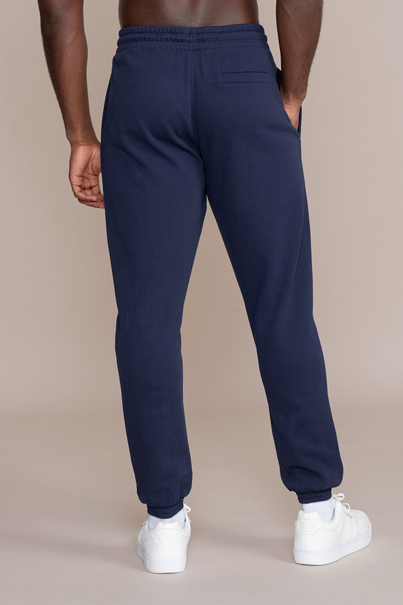 SLIM SWEAT PANTS NAVY 3