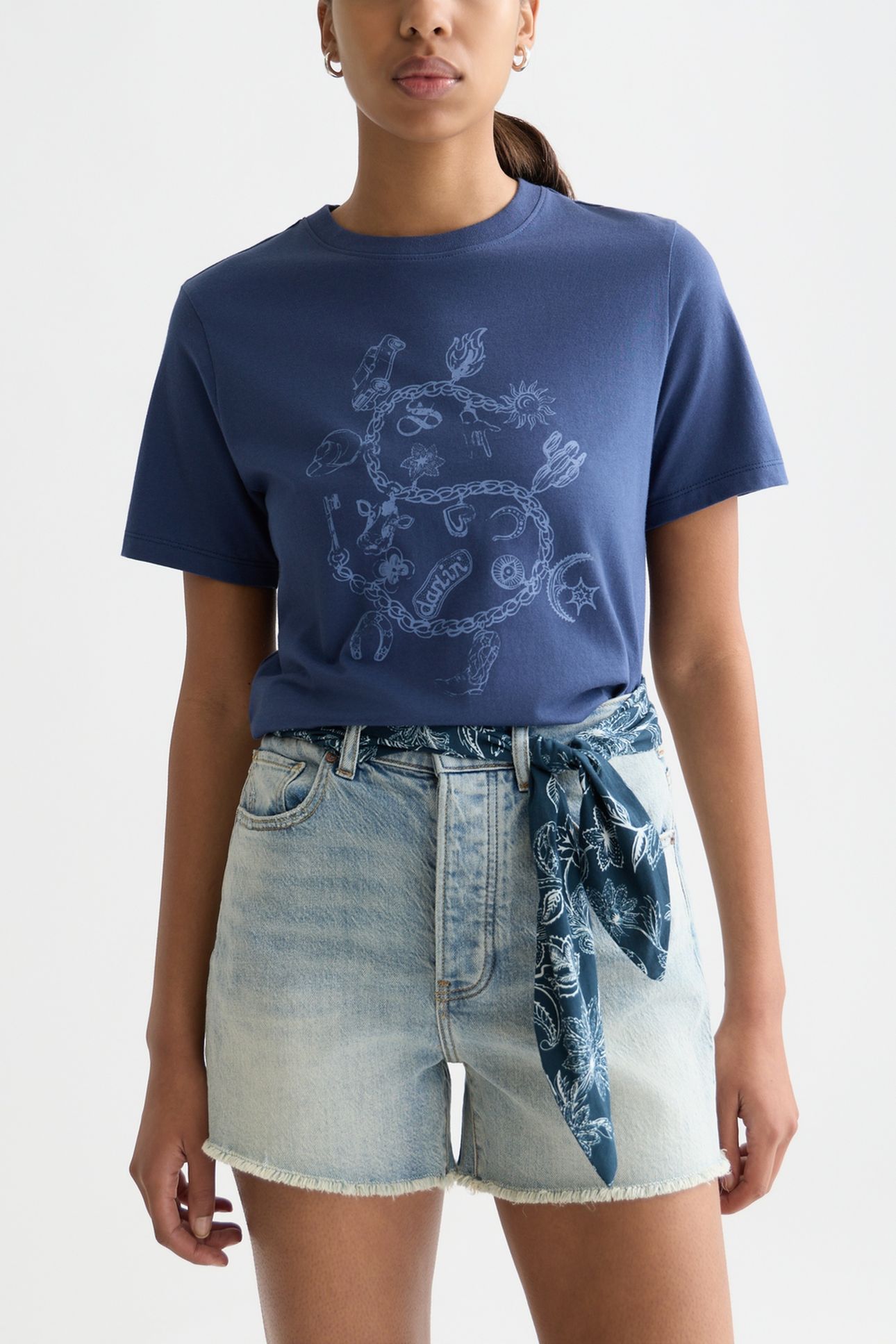 CHEST ARTWORK REGULAR-FIT T-SHIRT OCEANA 1
