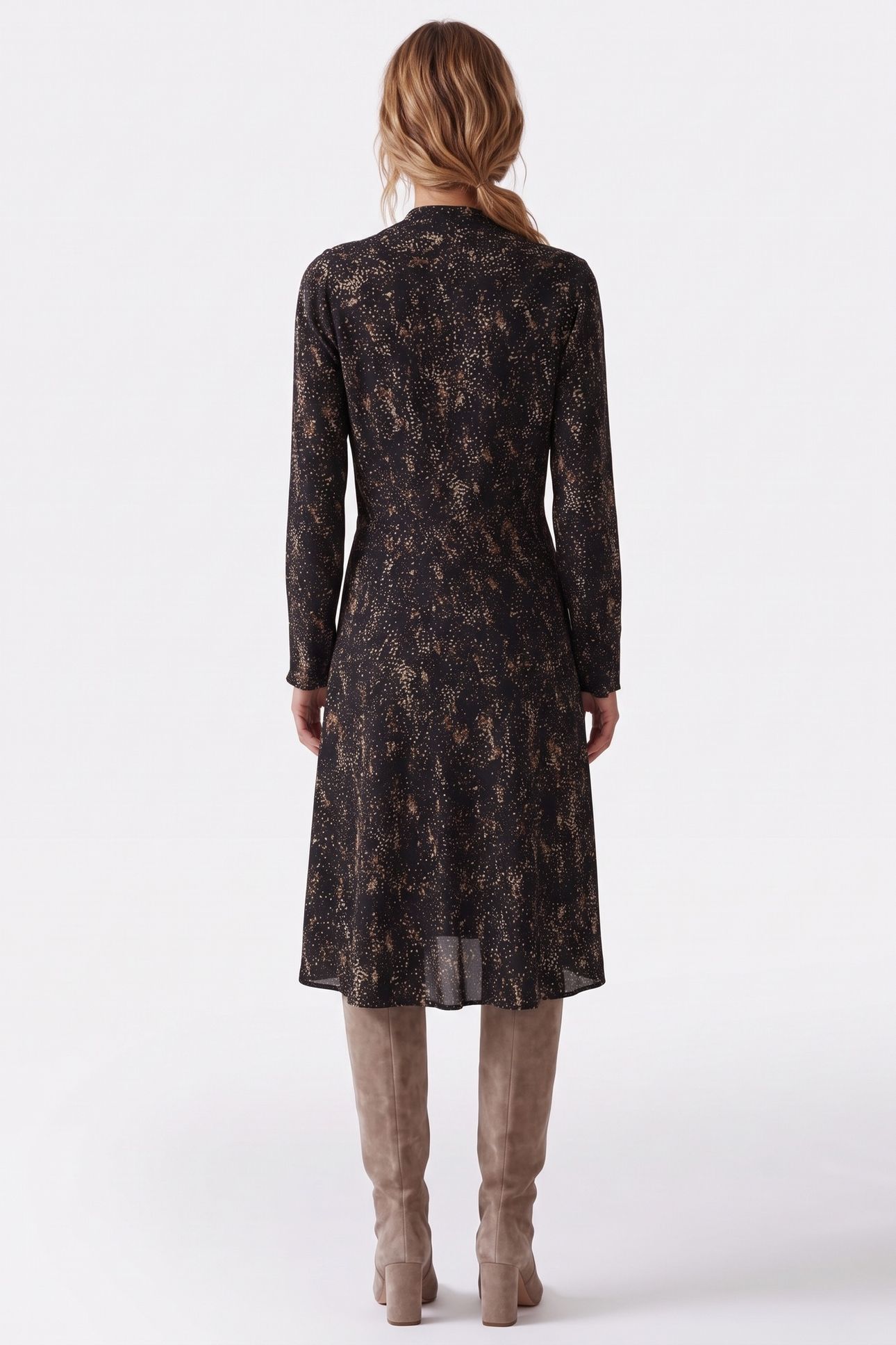 UMAIMA DRESS BLACK 2