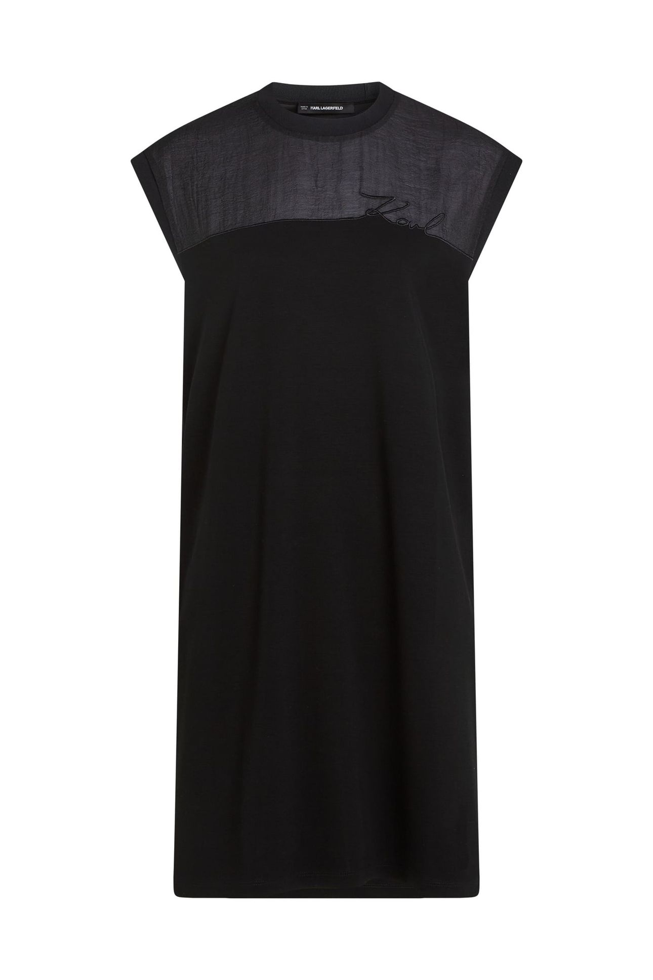 SIGNATURE T-SHIRT DRESS BLACK 4