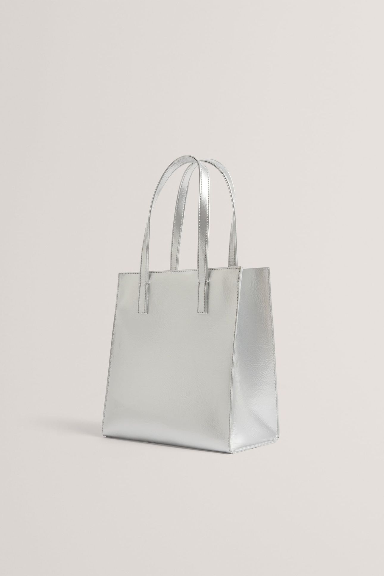 CRINKLE ICON SMALL SILVER 2