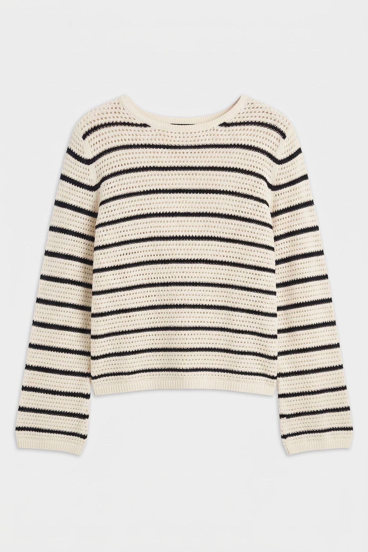 POINTELLE CROCHET IVORY PETAL/DARK NIGHT NAVY 3